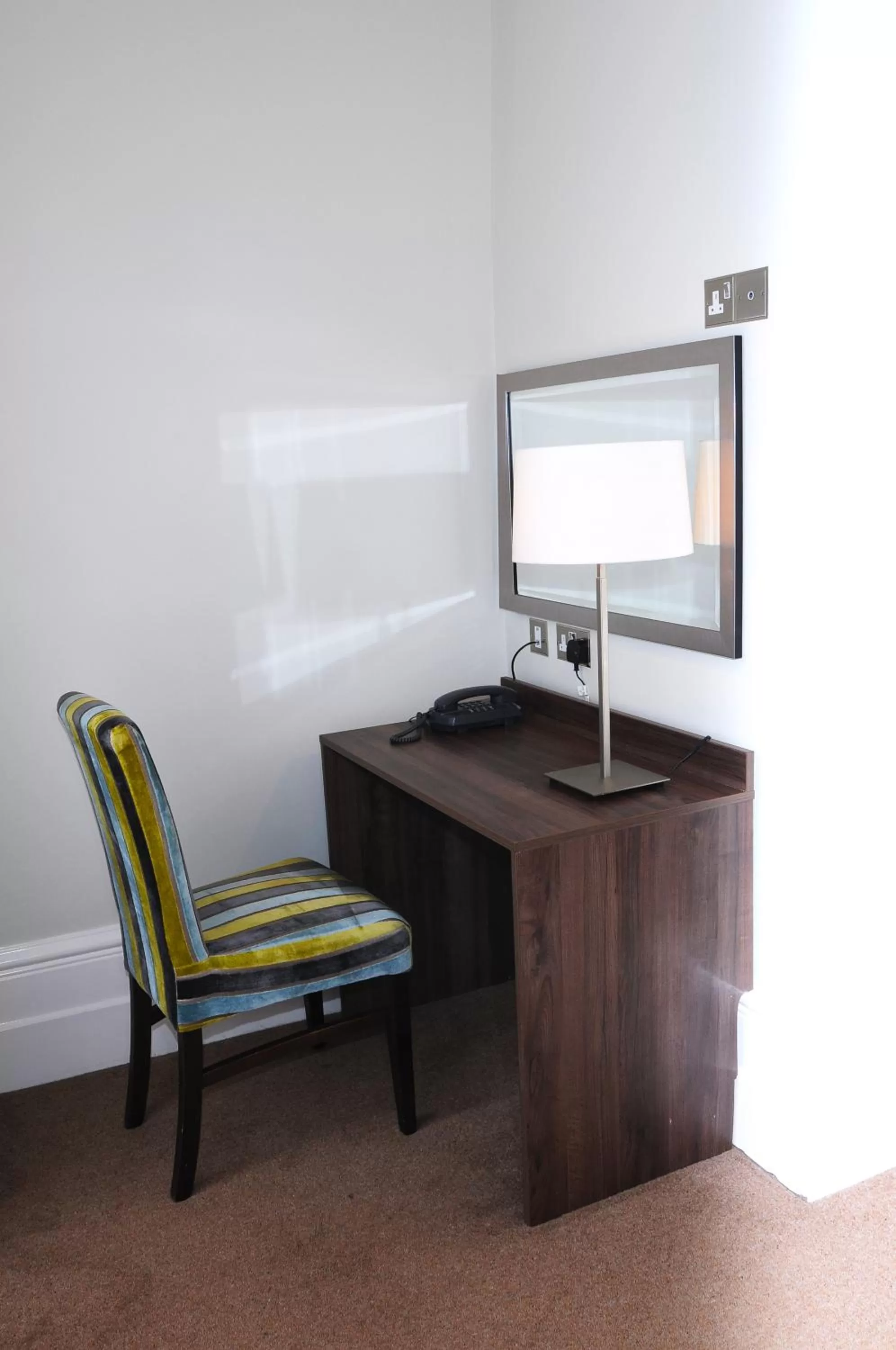 Seating area in Hyde Park Boutique Hotel