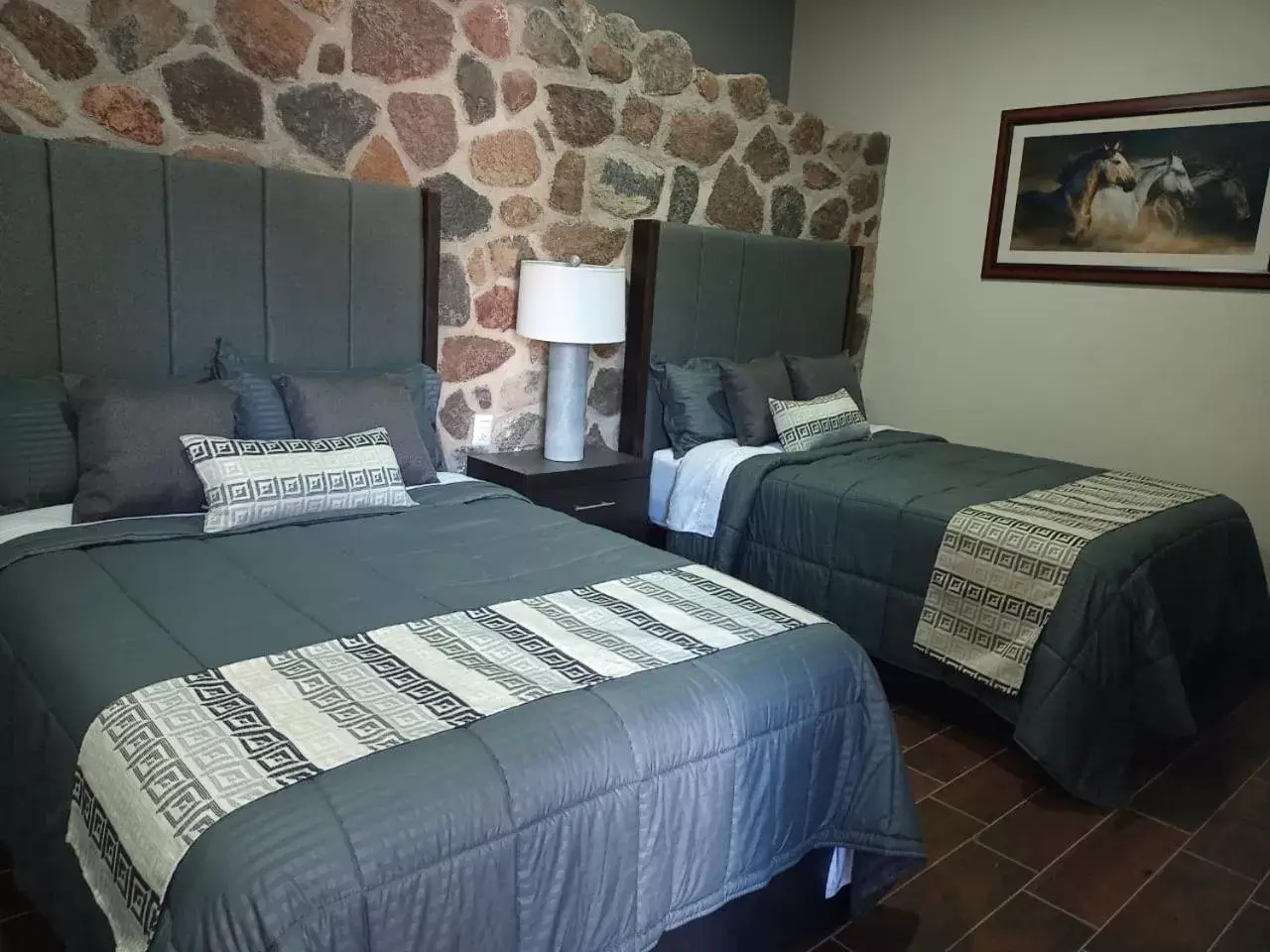 Bed in Hotel Blanquita