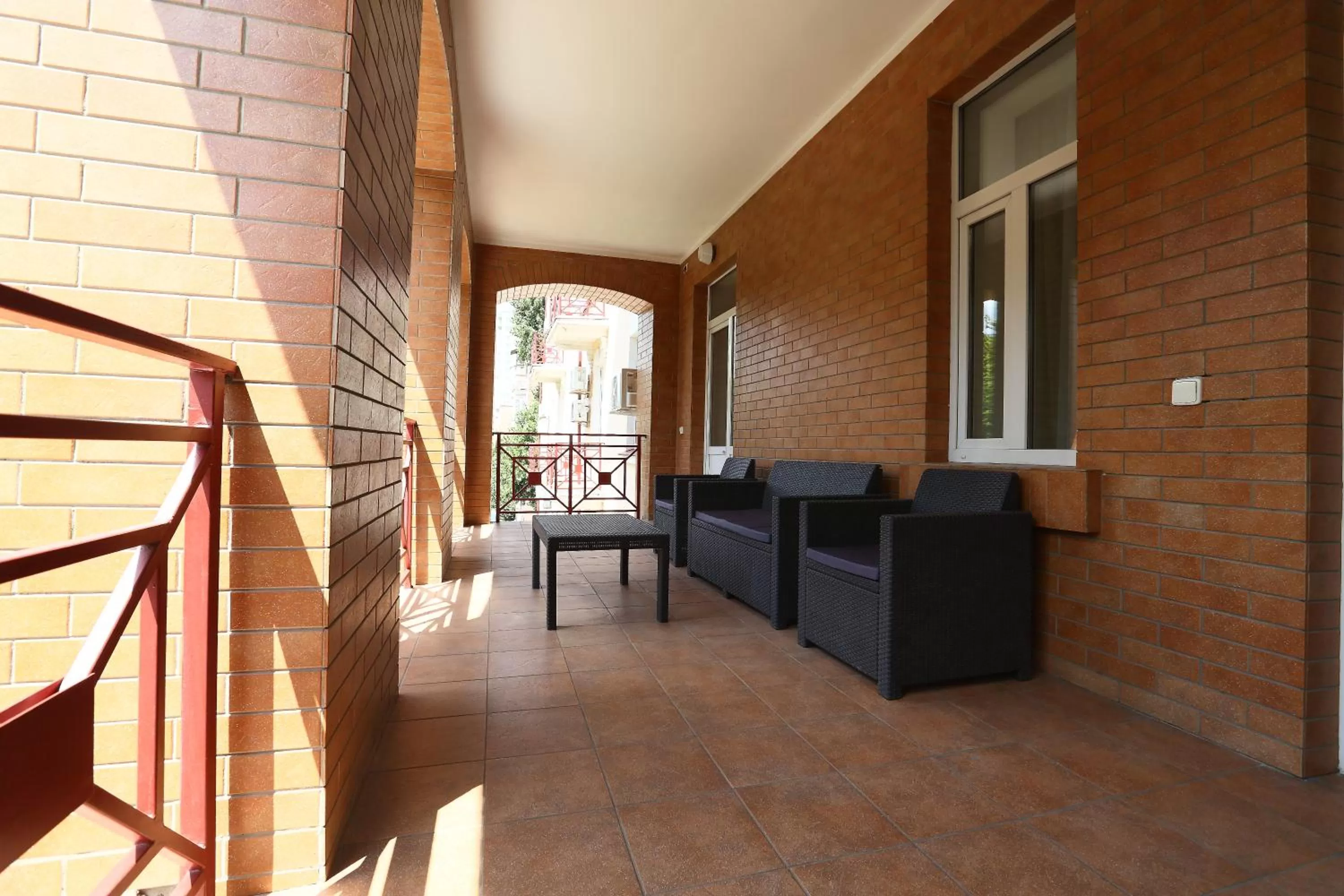 Balcony/Terrace in Oberig Hotel