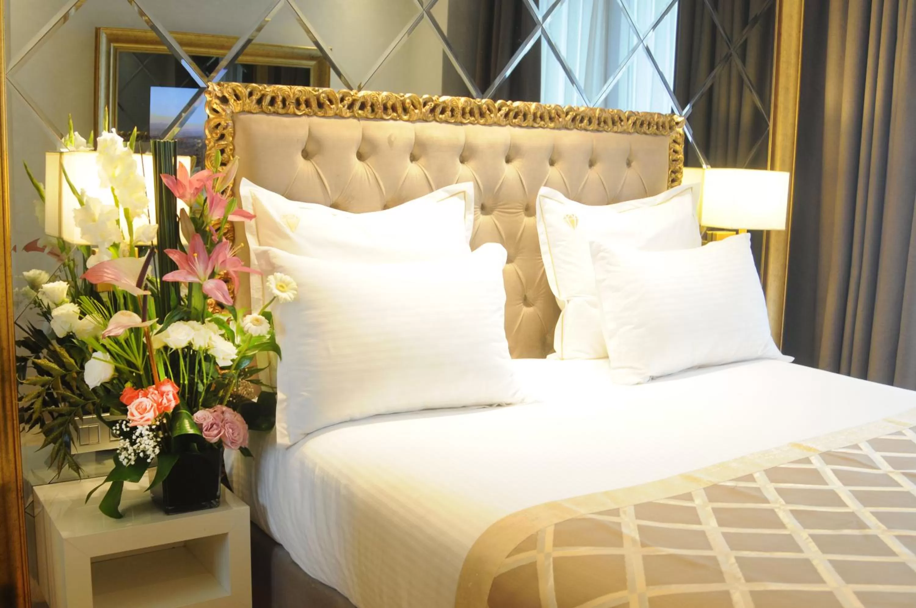 Bed in Suite Hotel Casa Diamond