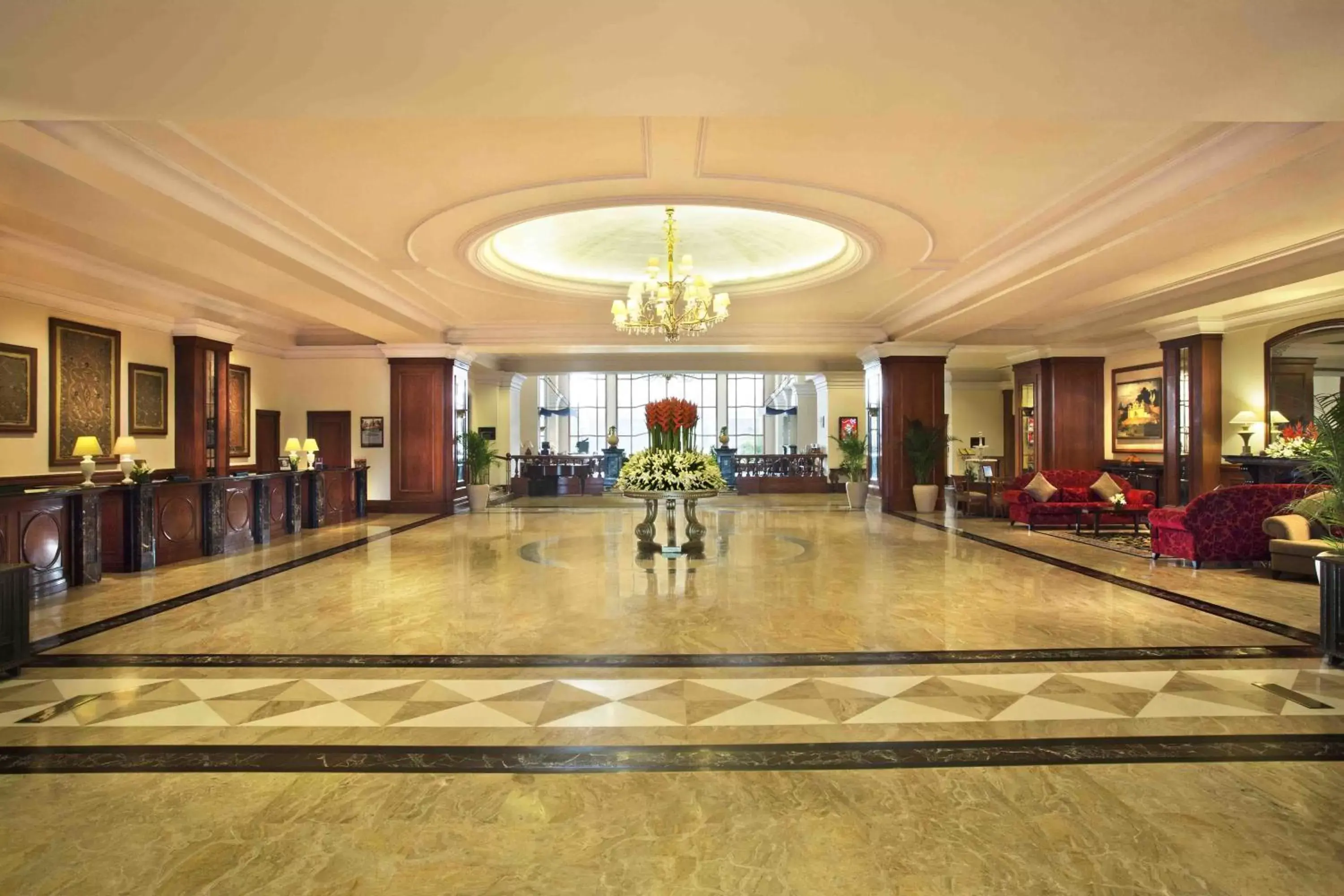 Lobby or reception in Eros Hotel New Delhi, Nehru Place Lobby or reception in Eros Hotel New Delhi, Nehru Place