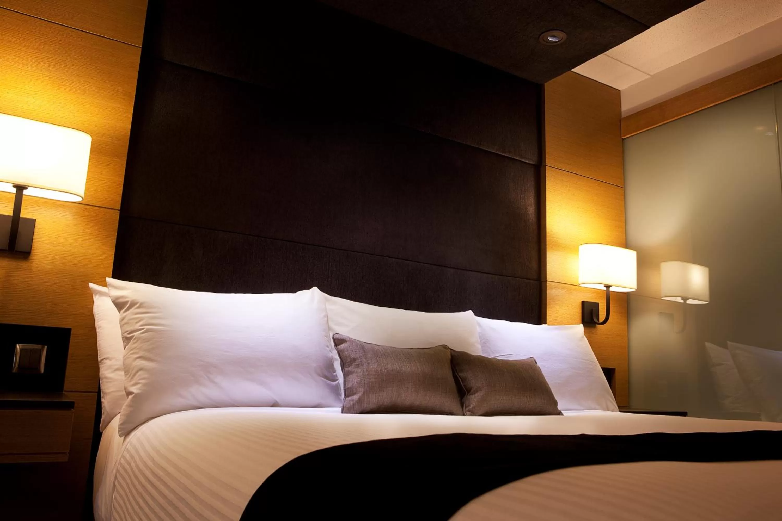 Shower, Bed in Ramada Plaza by Wyndham Prince George