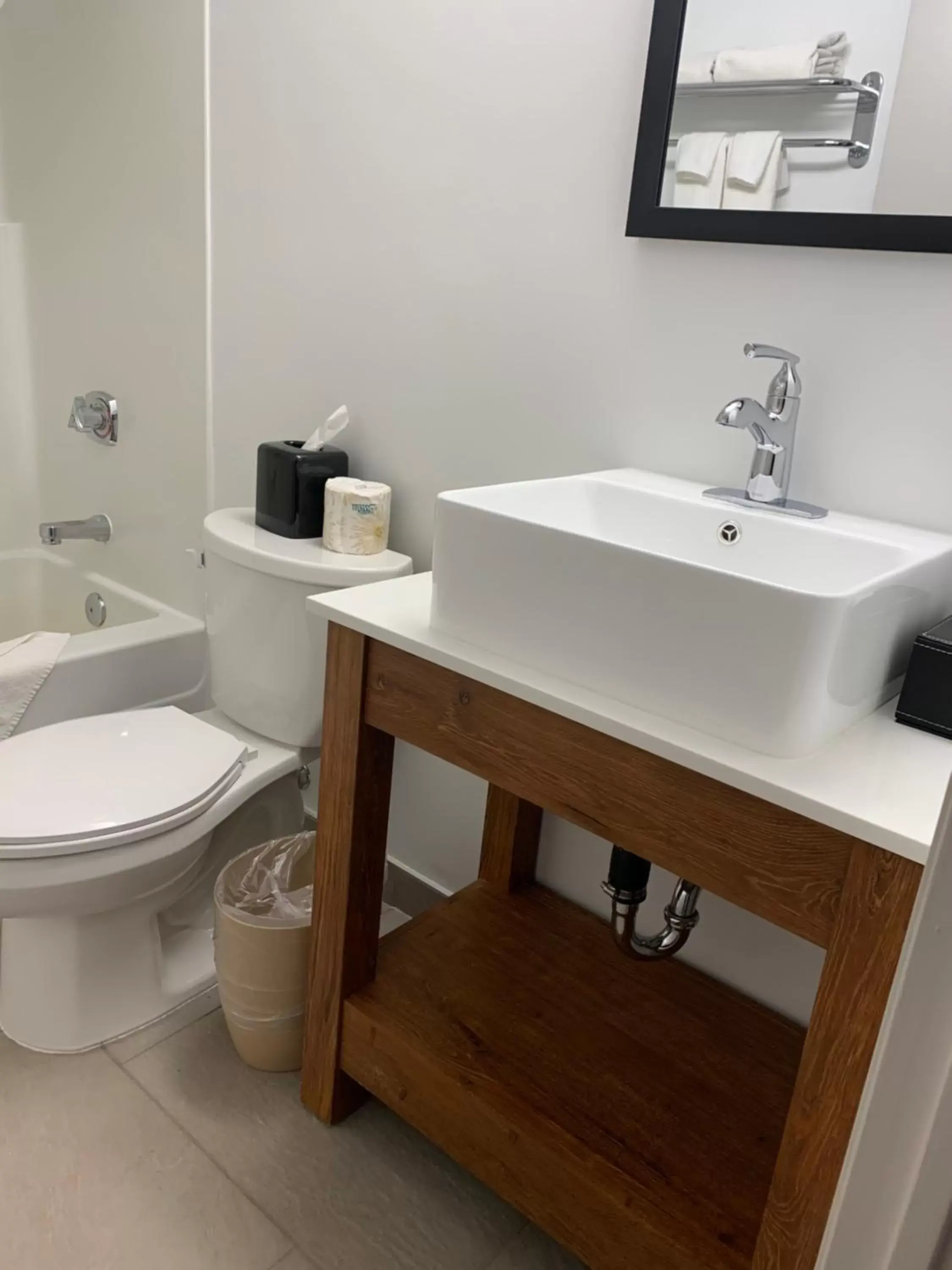 Bathroom in Travelodge Suites by Wyndham Regina - Eastgate Bay