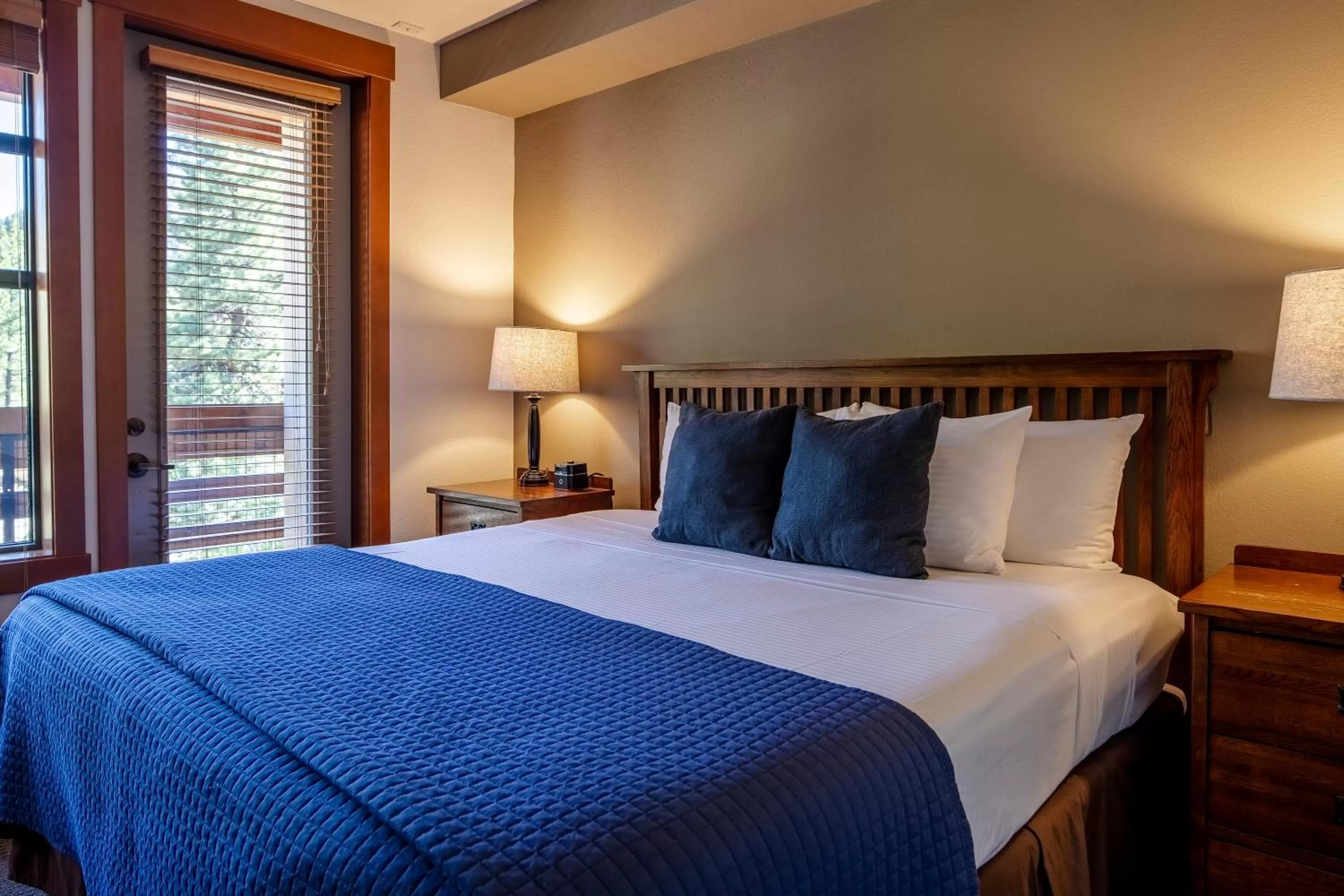 Bed in The Village Lodge