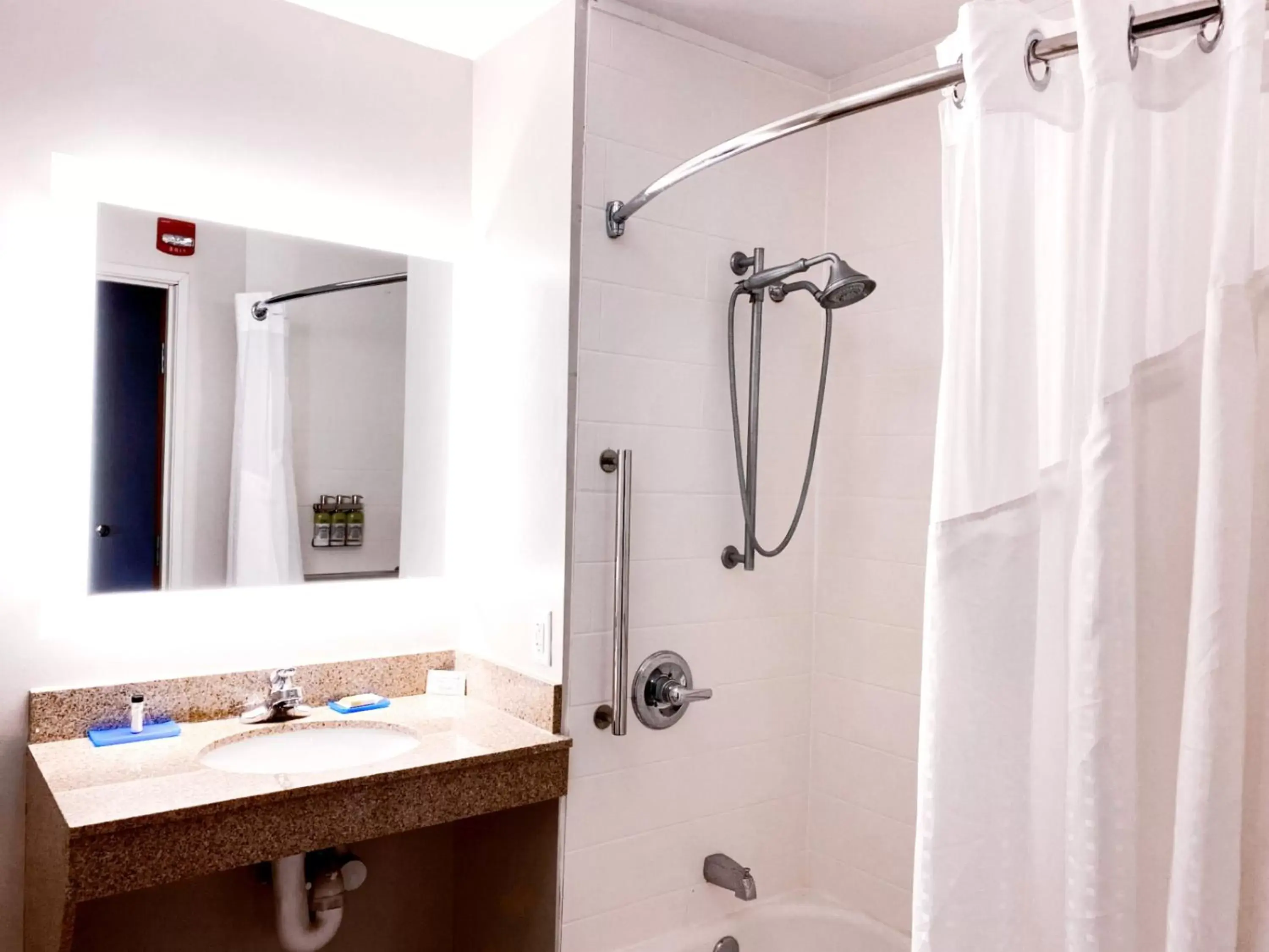 Photo of the whole room, Bathroom in Holiday Inn Express Hotel & Suites Logansport, an IHG Hotel