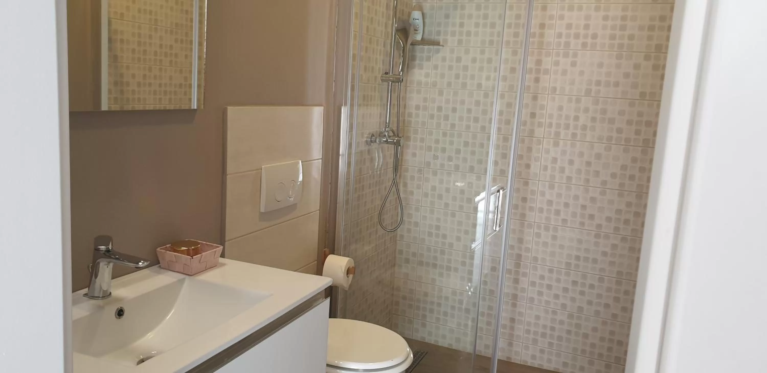 Shower in Resort Vidmar near Bled - rooms Vidmar