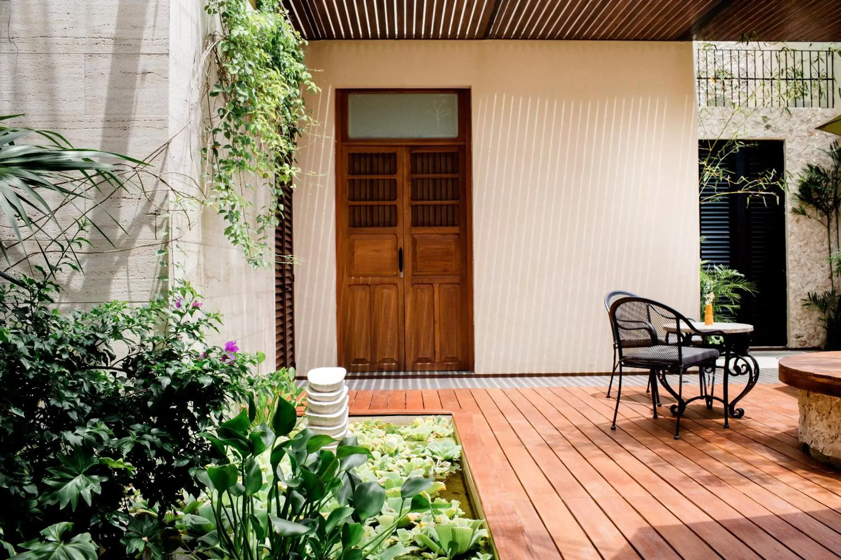 Patio in Ya'ax Hotel Boutique