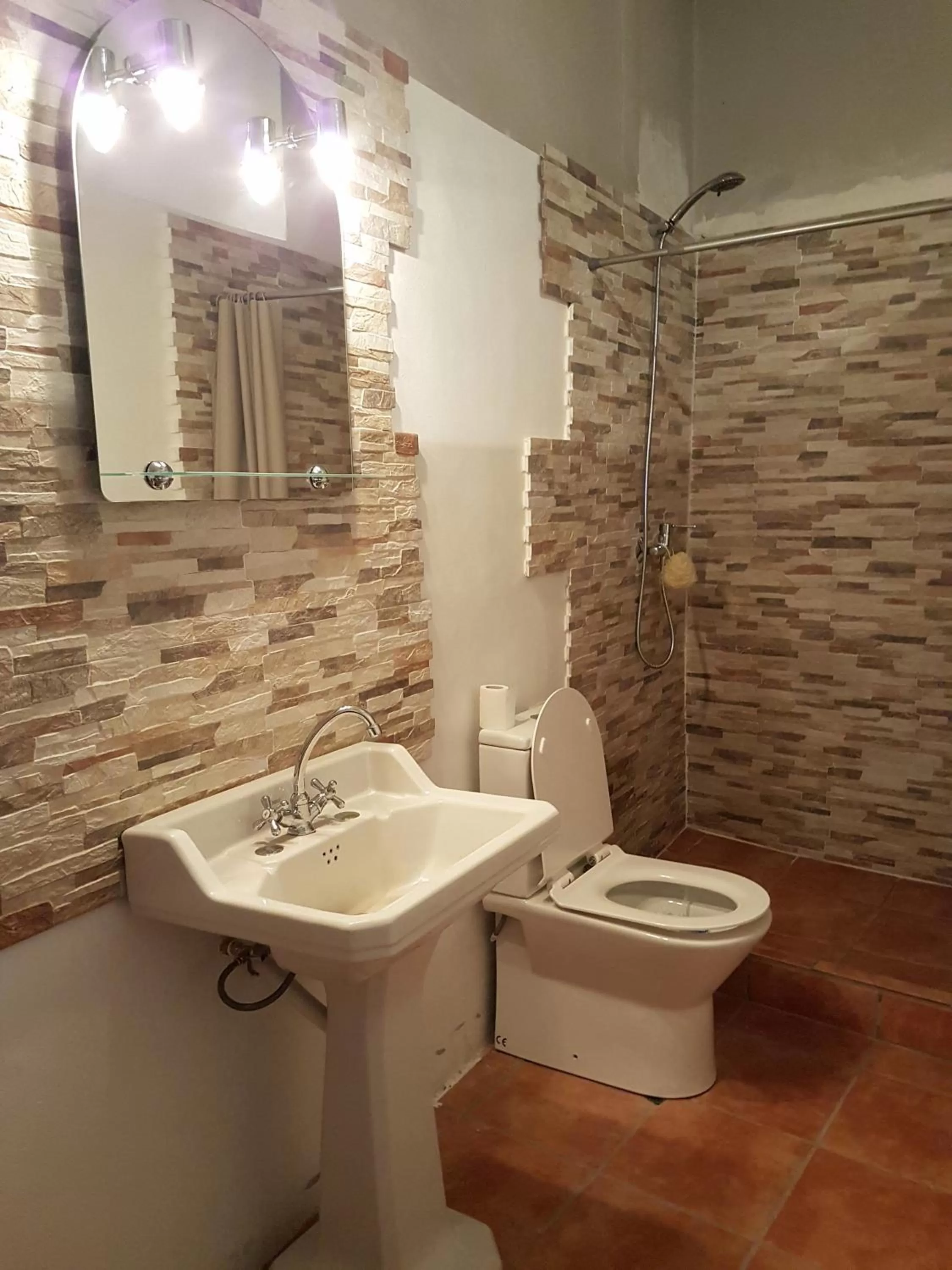 Bathroom in Bed & Breakfast Bellreguard