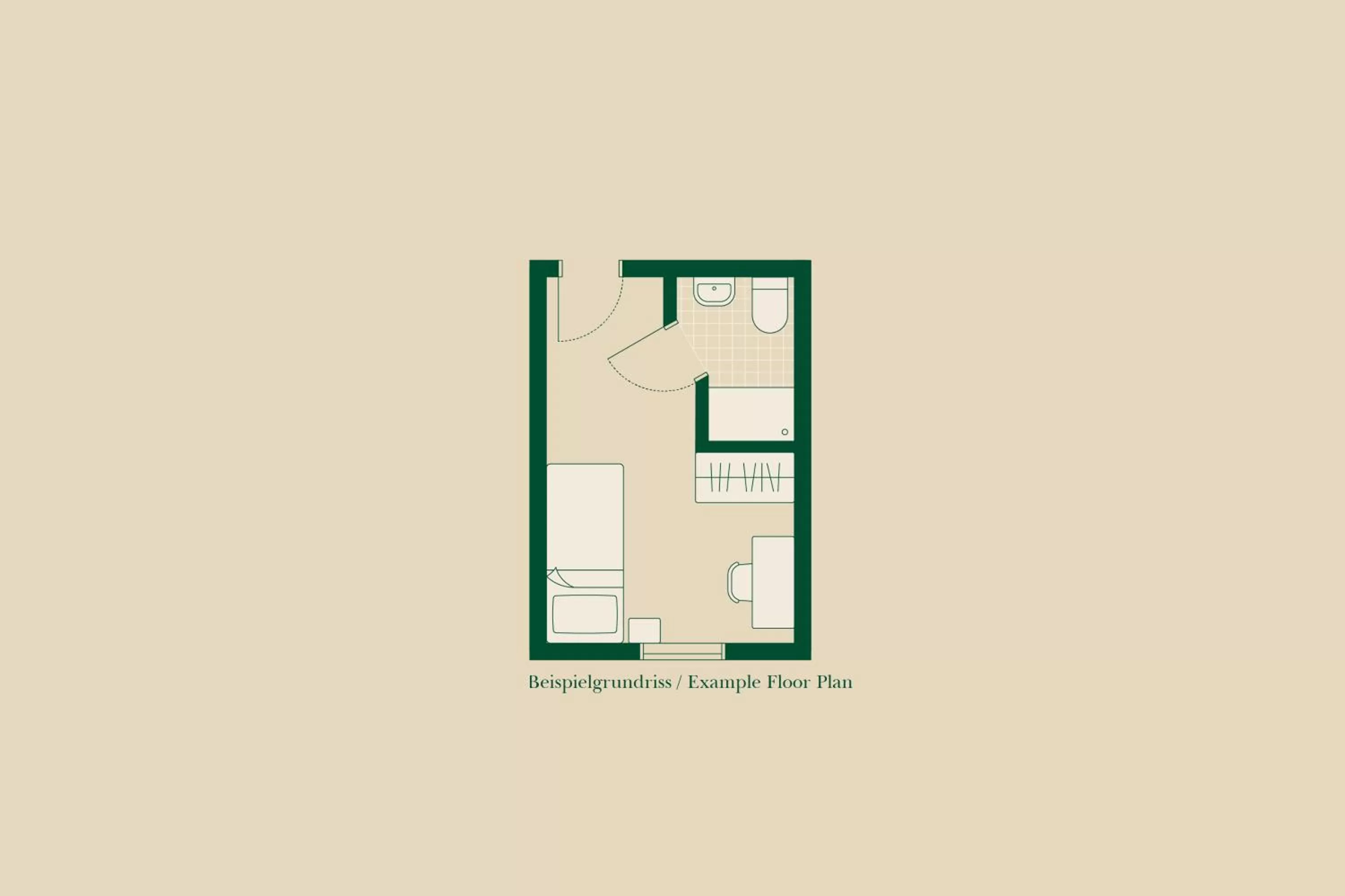 Photo of the whole room in myMINGA4 - Hotel & serviced Apartments