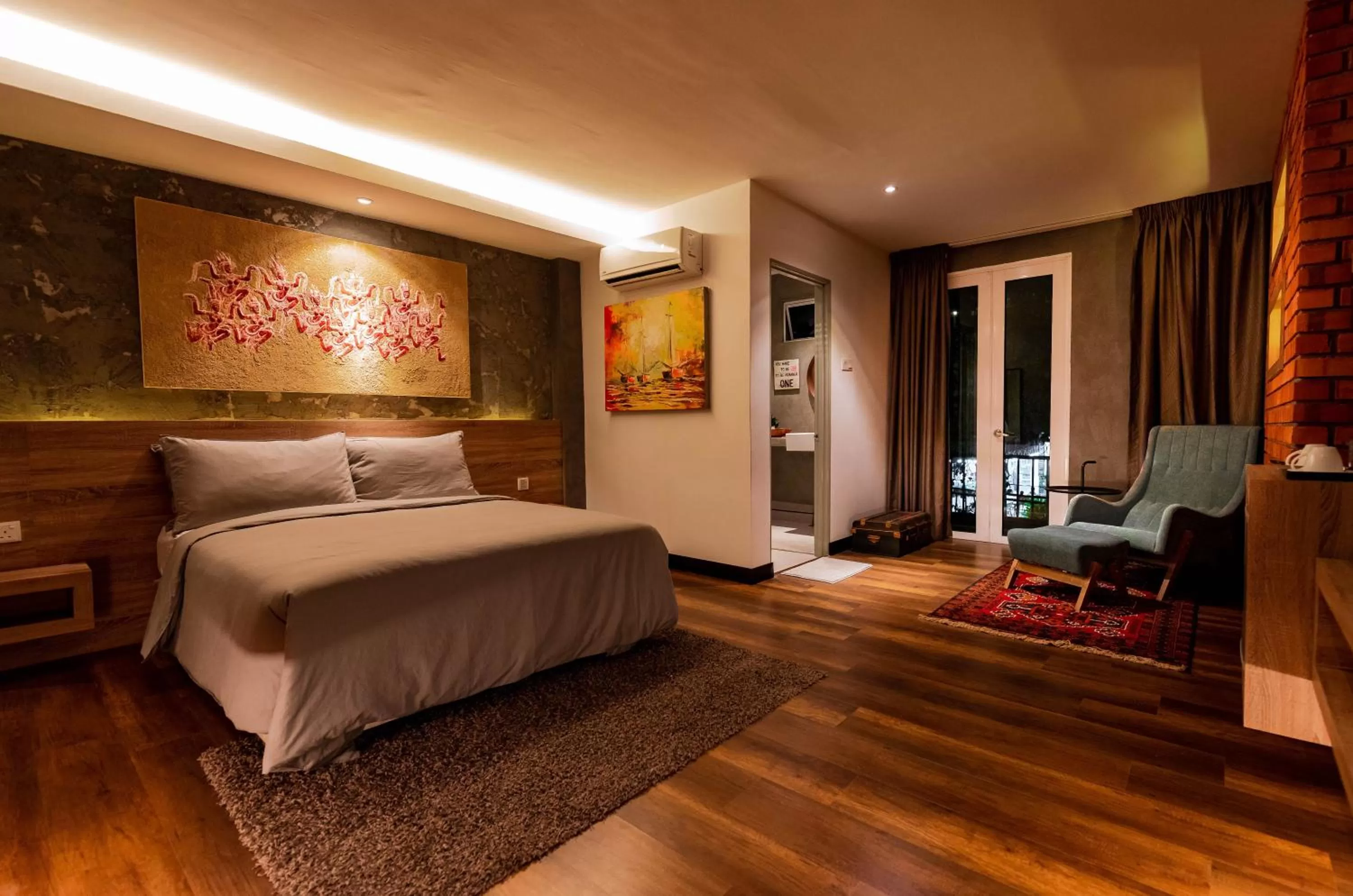 Bed in Arch Studio Cenang