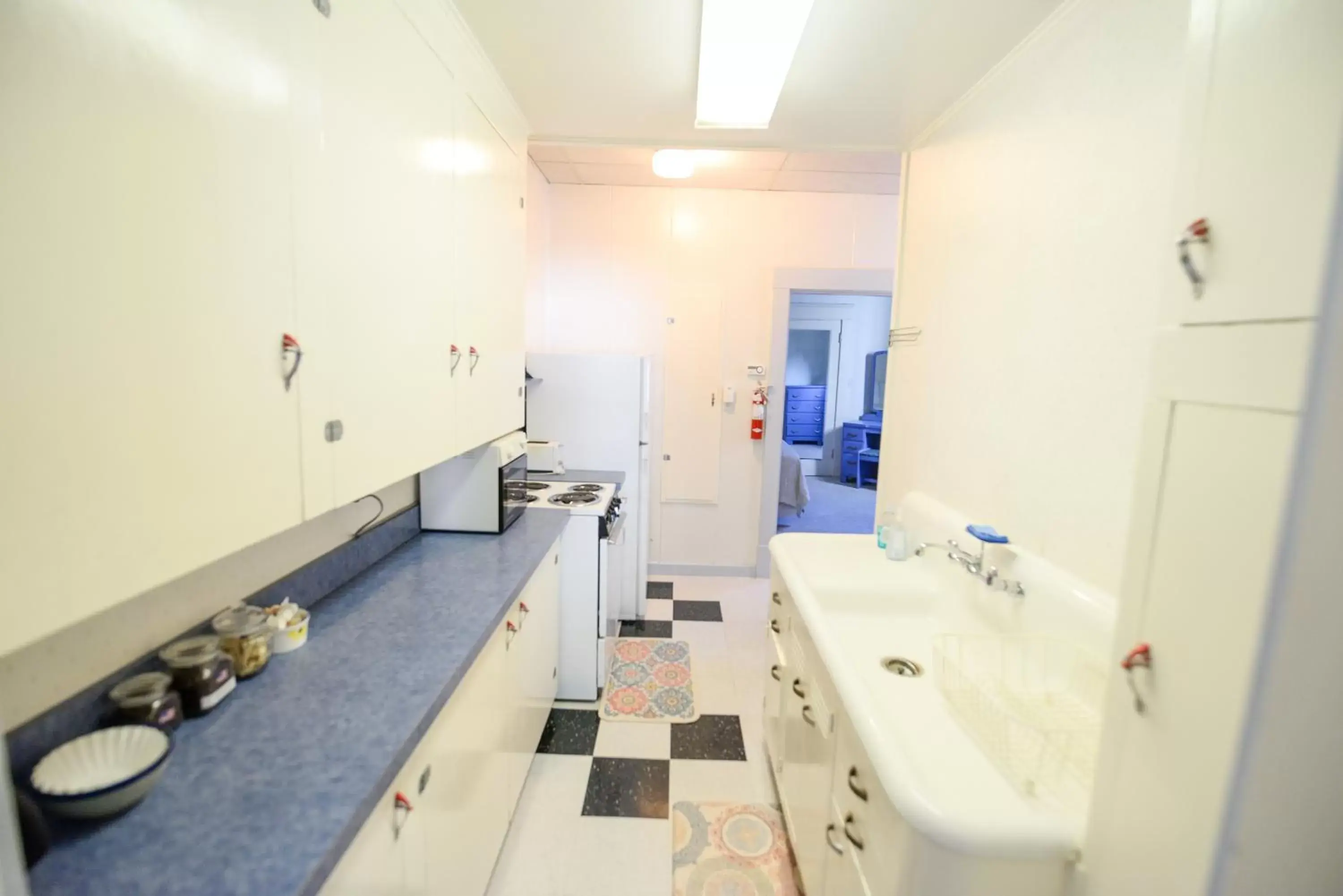 Bathroom in Brown & Hawkins Historical Apartments