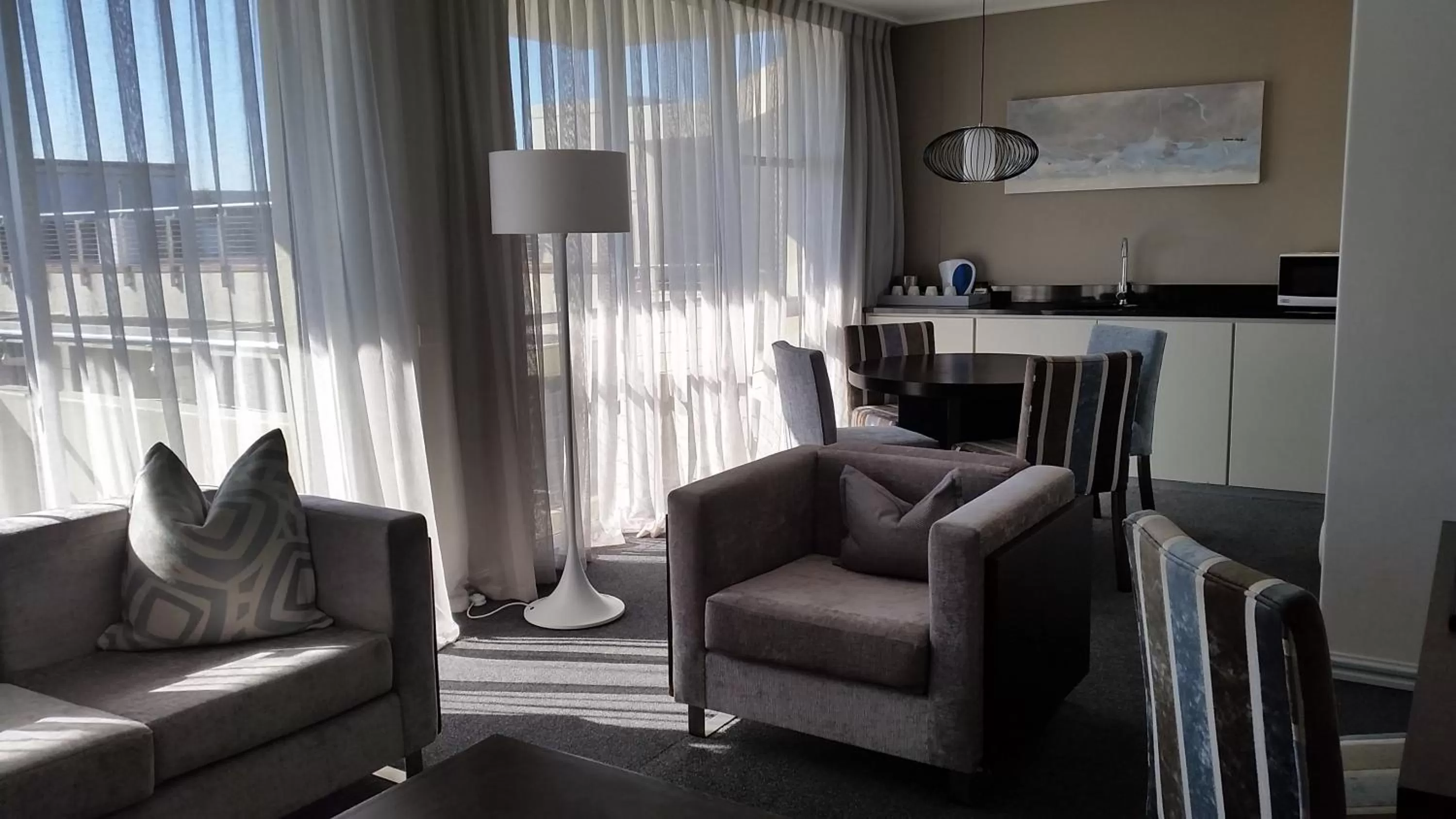 Living room in Lagoon Beach Hotel & Spa