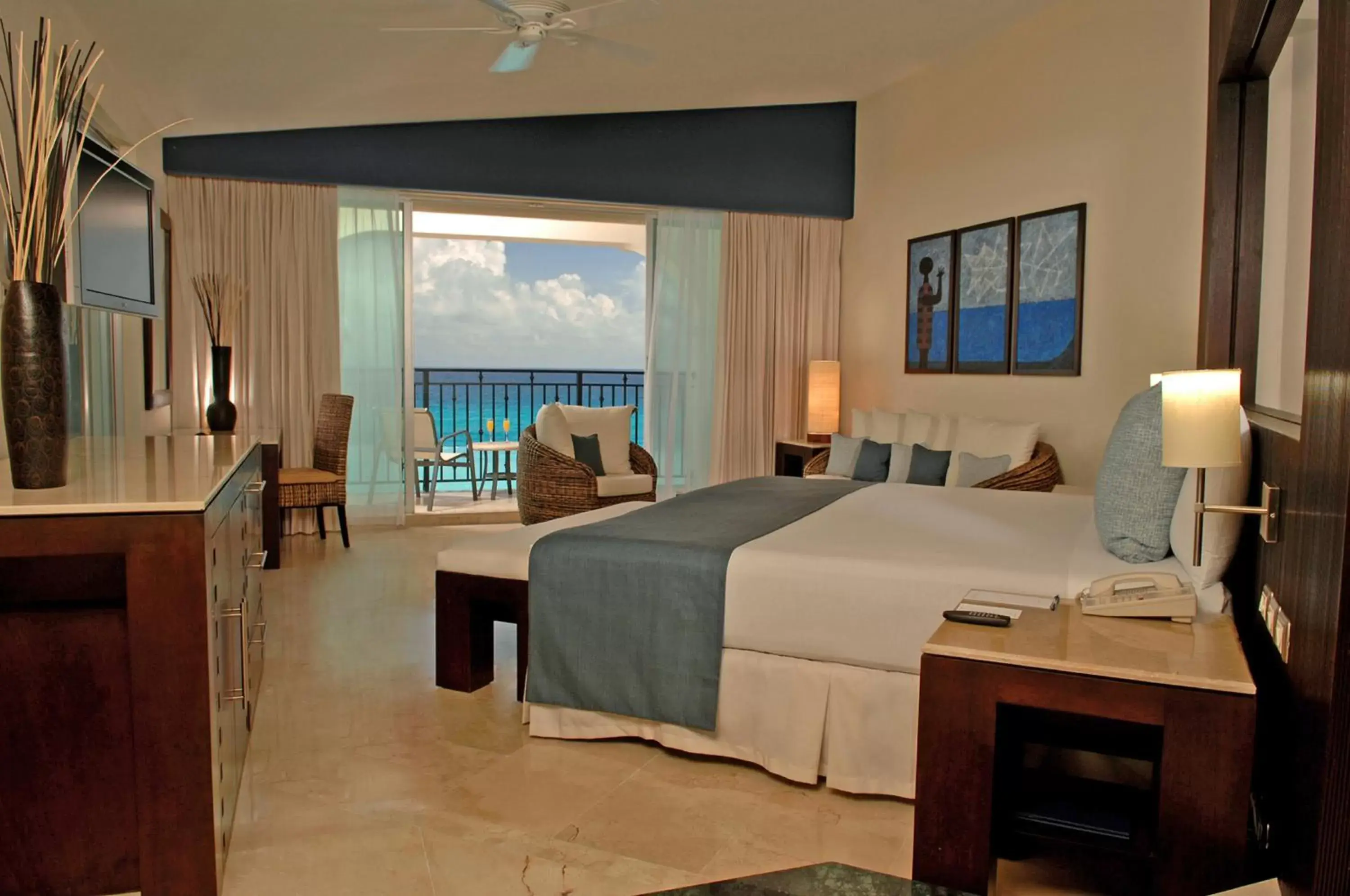 Bedroom in Grand Park Royal Cancun