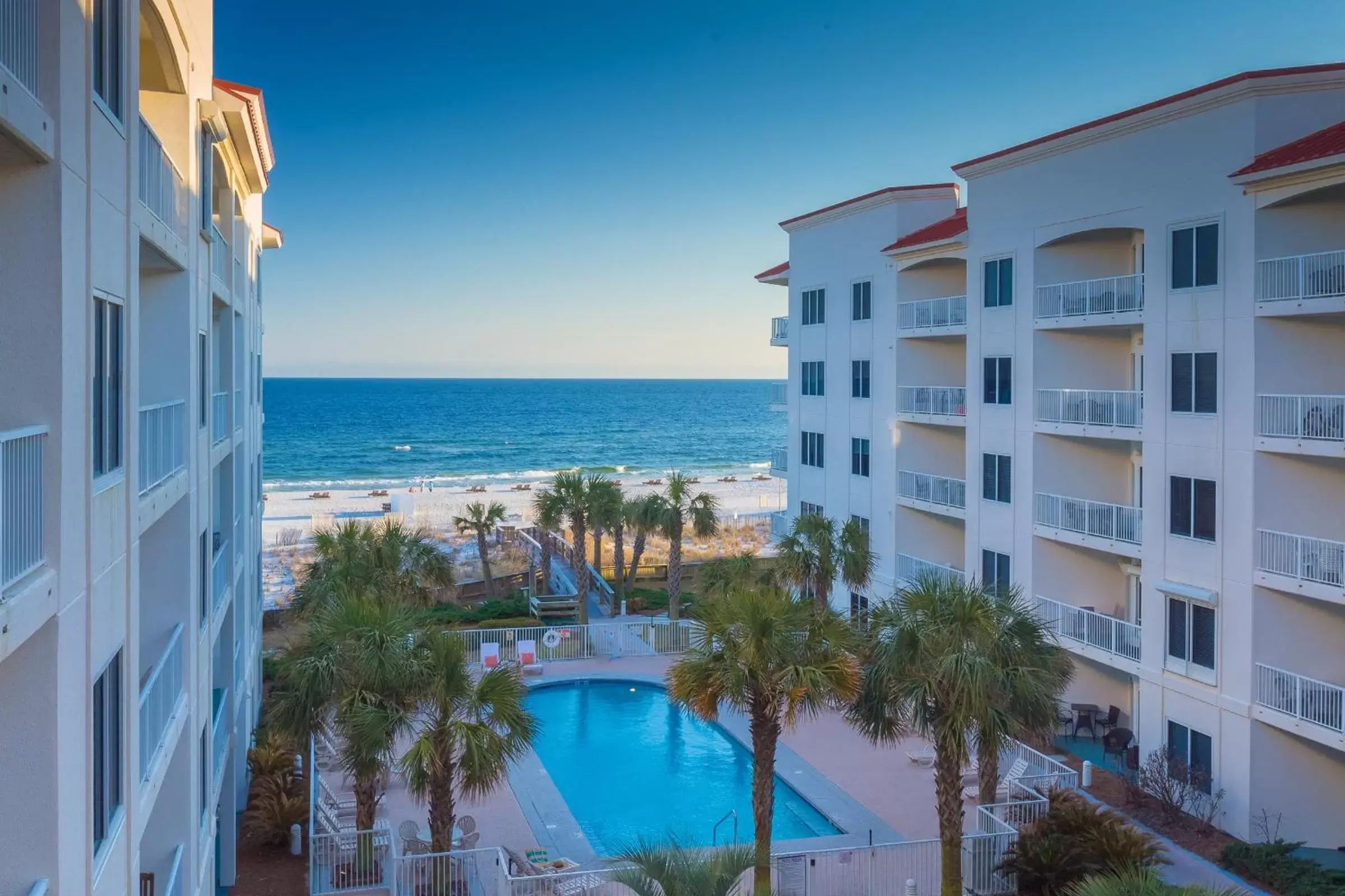 Pool view in Palm Beach Resort Orange Beach a Ramada by Wyndham Pool view in Palm Beach Resort Orange Beach a Ramada by Wyndham