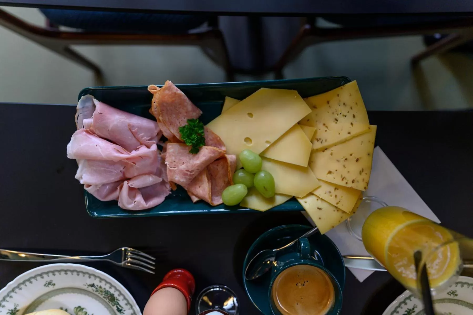 Continental breakfast in B&B Turfkade9