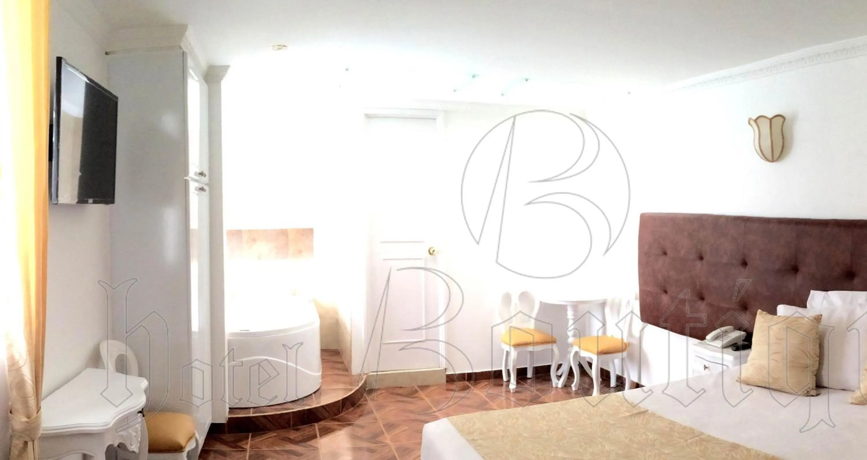 Bed in Hotel Boutique Feria Internacional