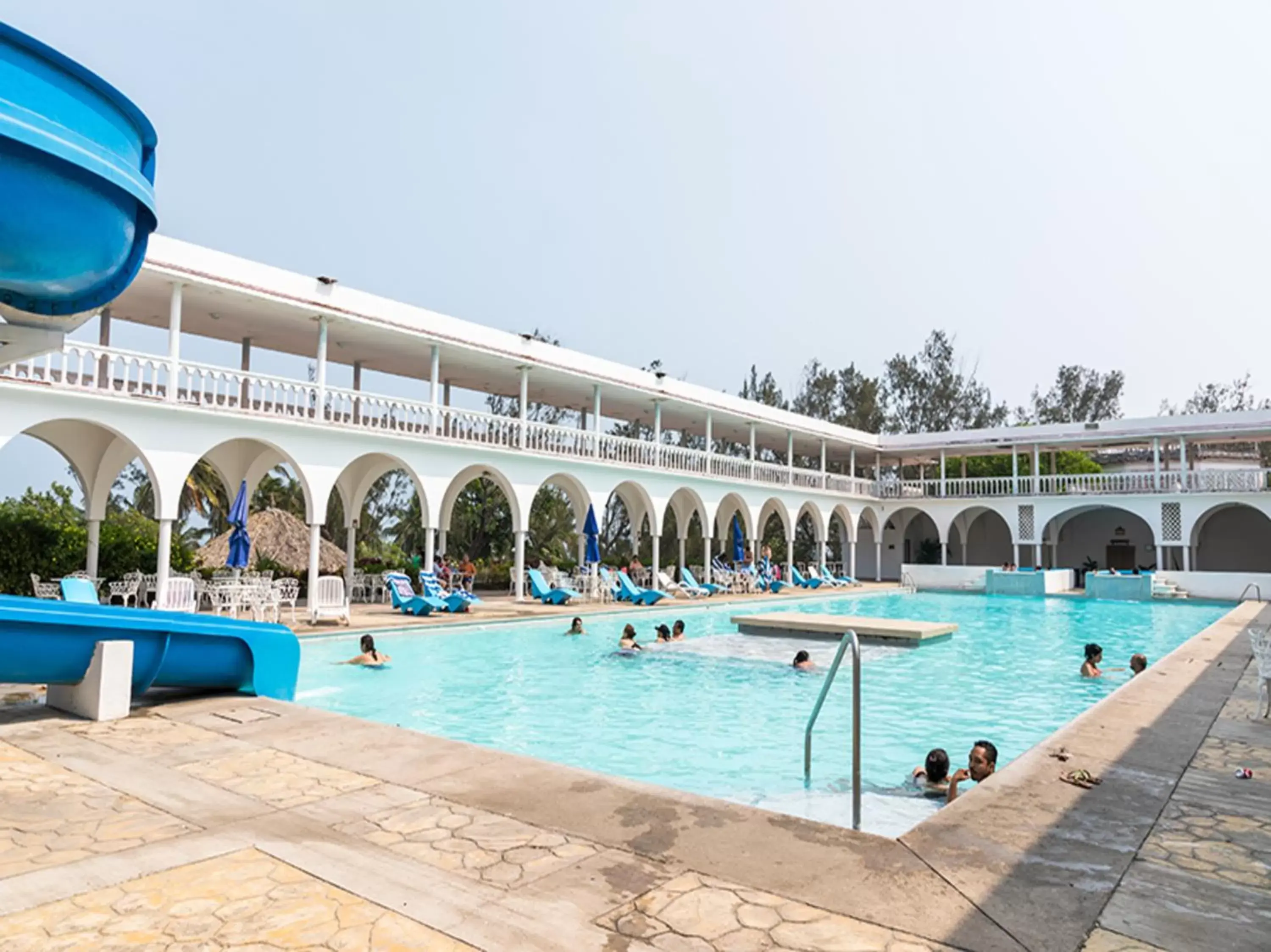 Property building, Swimming Pool in Collection O Hotel Mocambo, Boca del Río