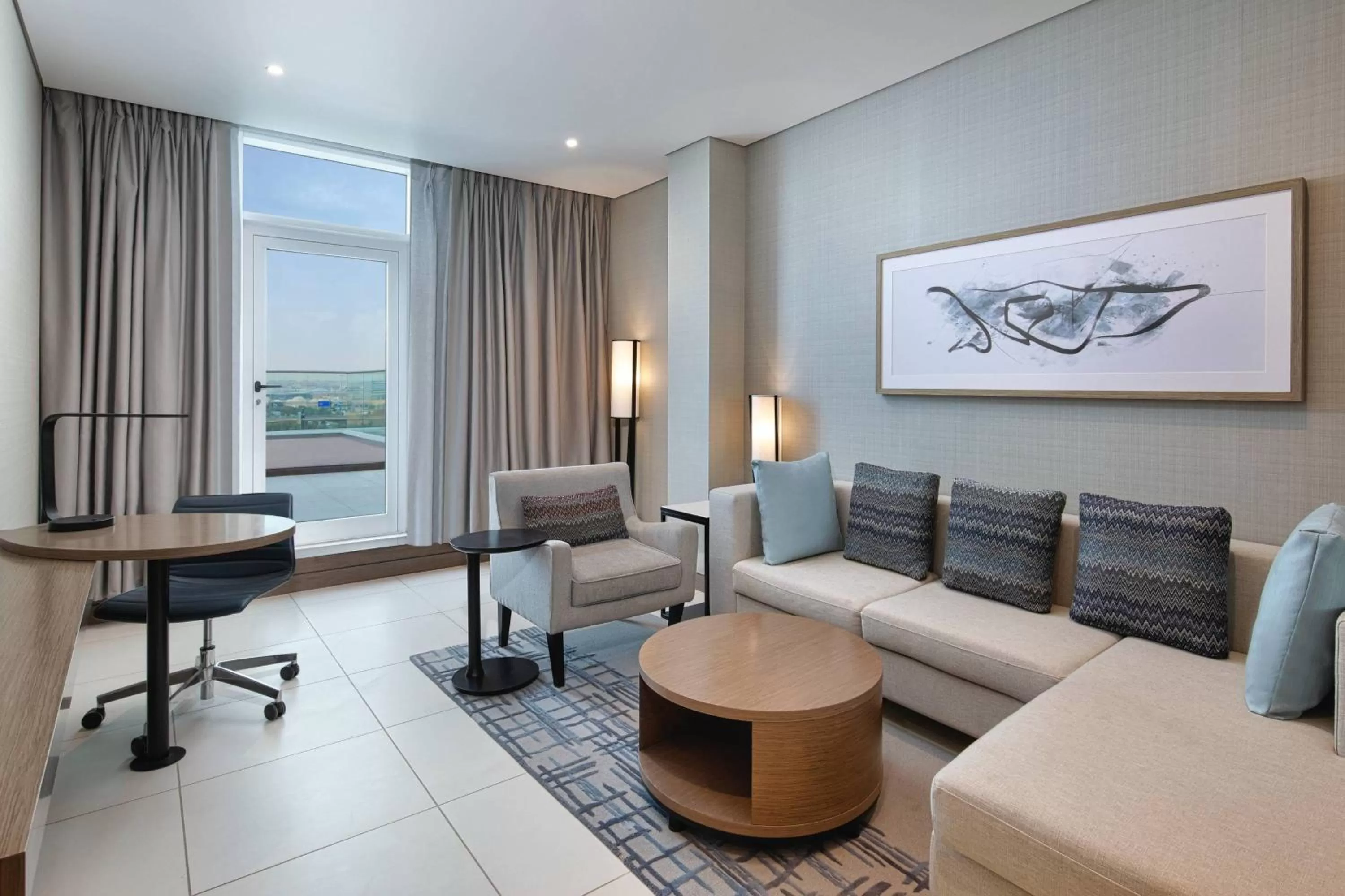 Living room in Courtyard by Marriott Riyadh Northern Ring Road