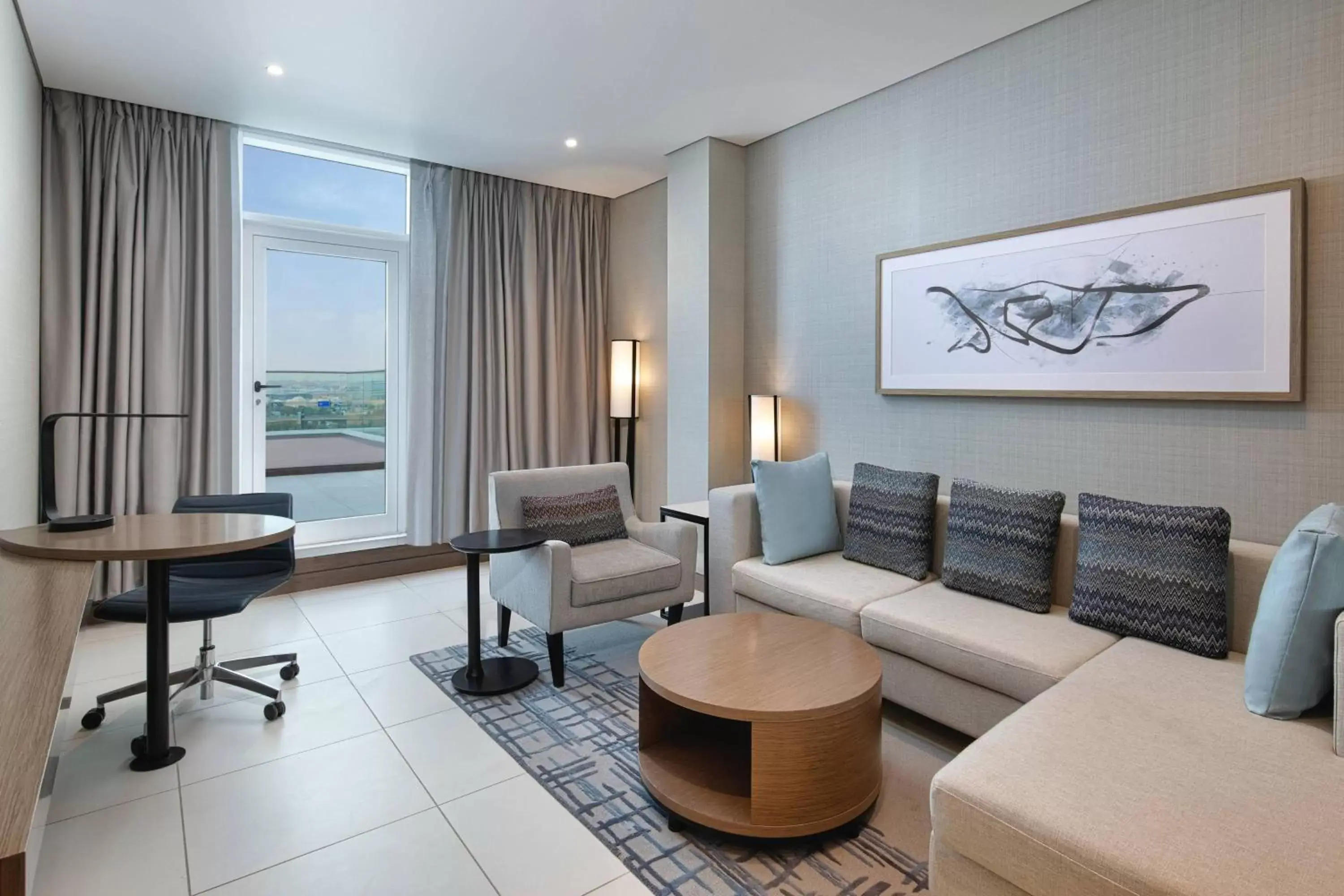 Living room, Seating Area in Courtyard by Marriott Riyadh Northern Ring Road