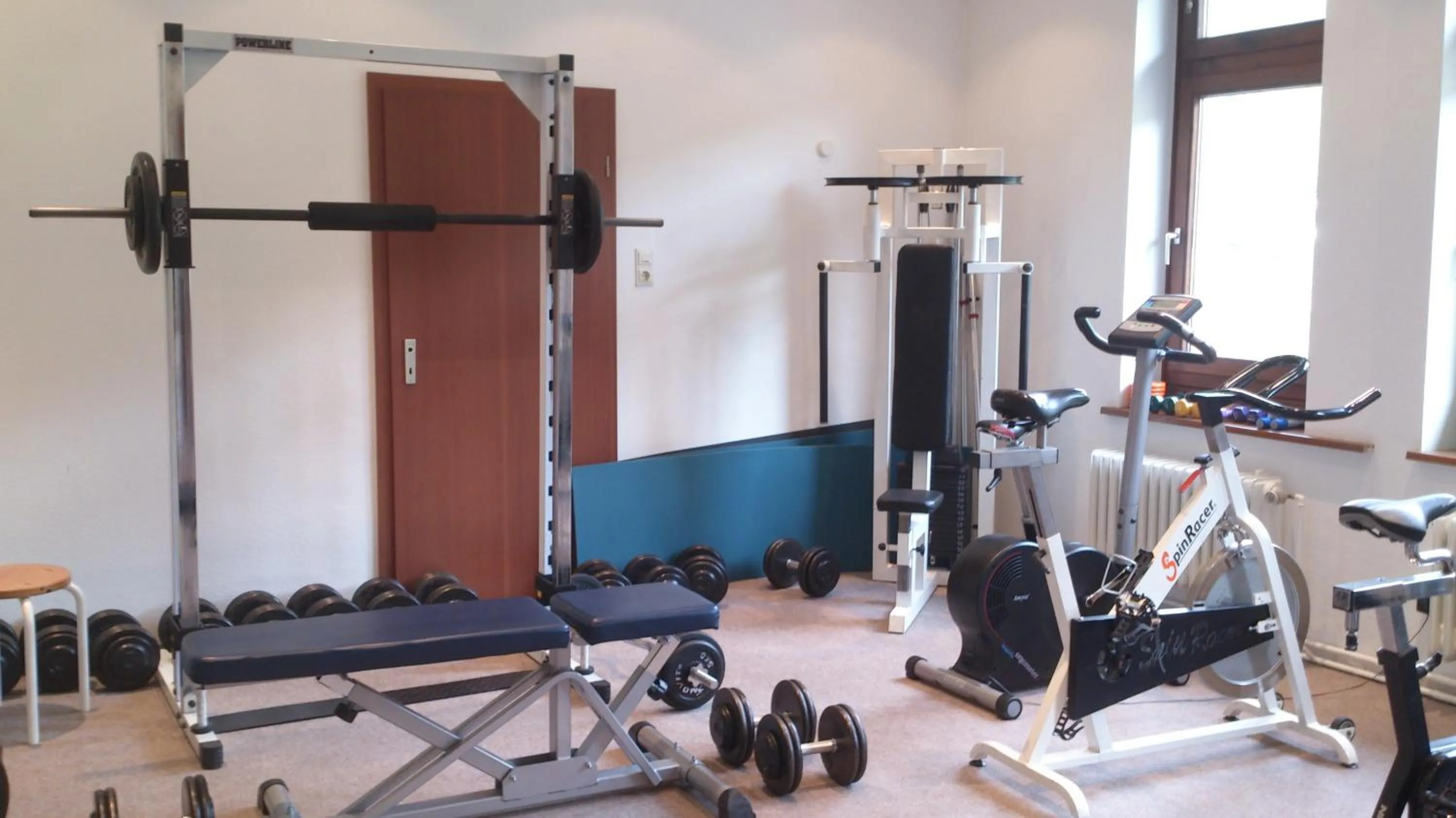 Fitness centre/facilities in Hotel Bergfrieden