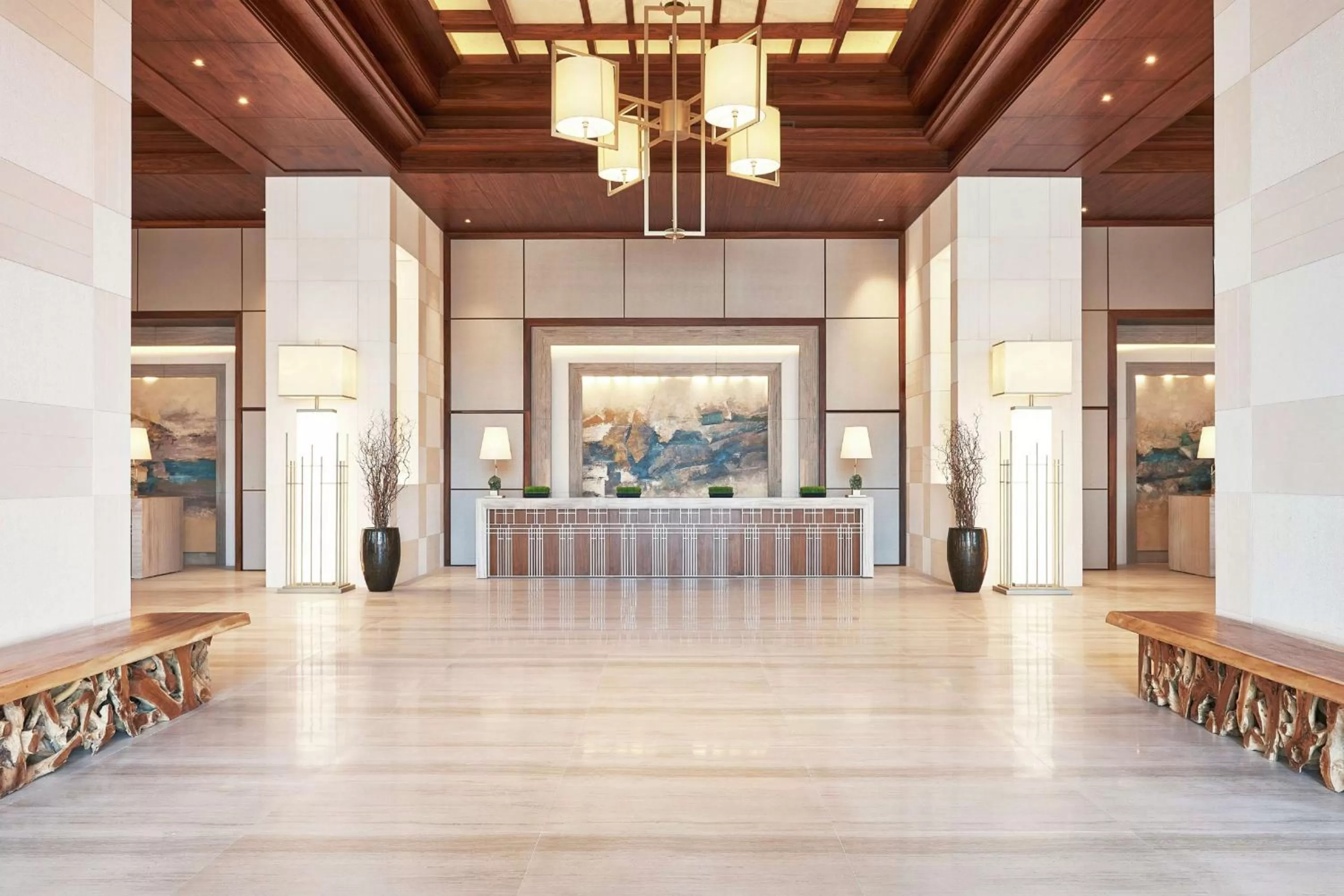 Lobby or reception in Hilton Dubai Al Habtoor City