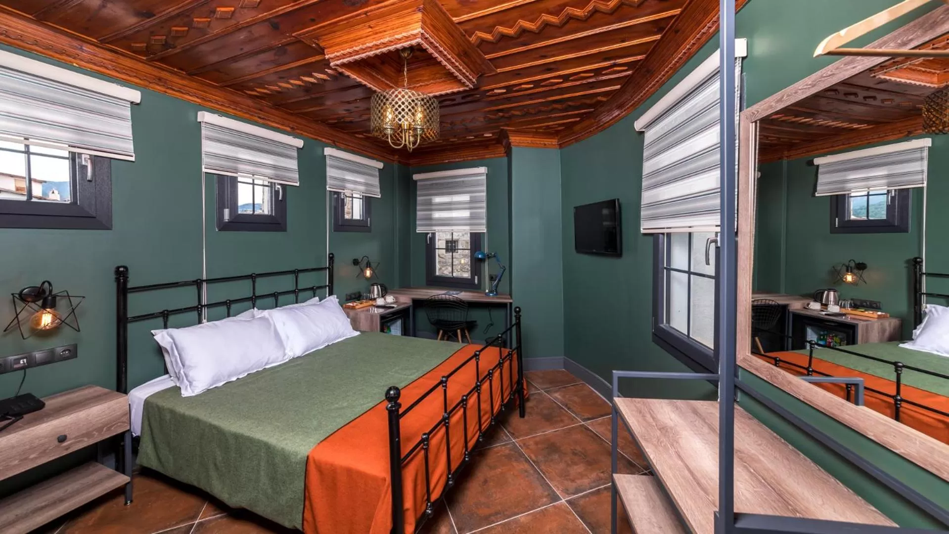 Photo of the whole room, Bed in Sunset Hotel Marmaris