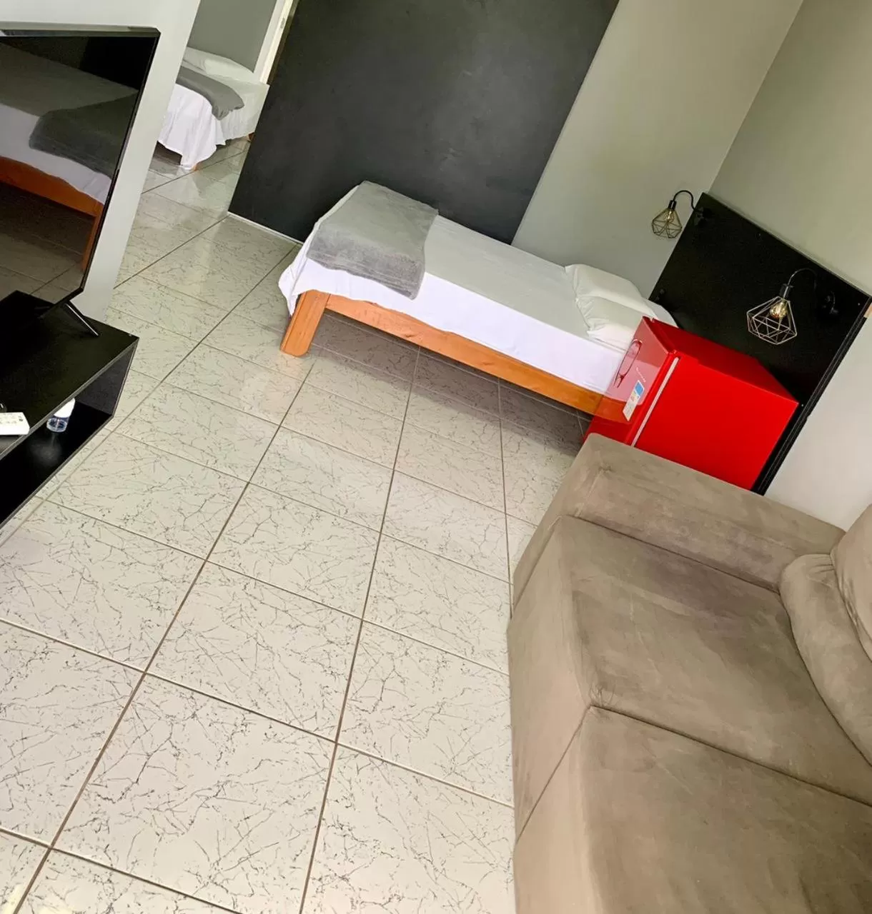 Bed in Santa Helena Pousada