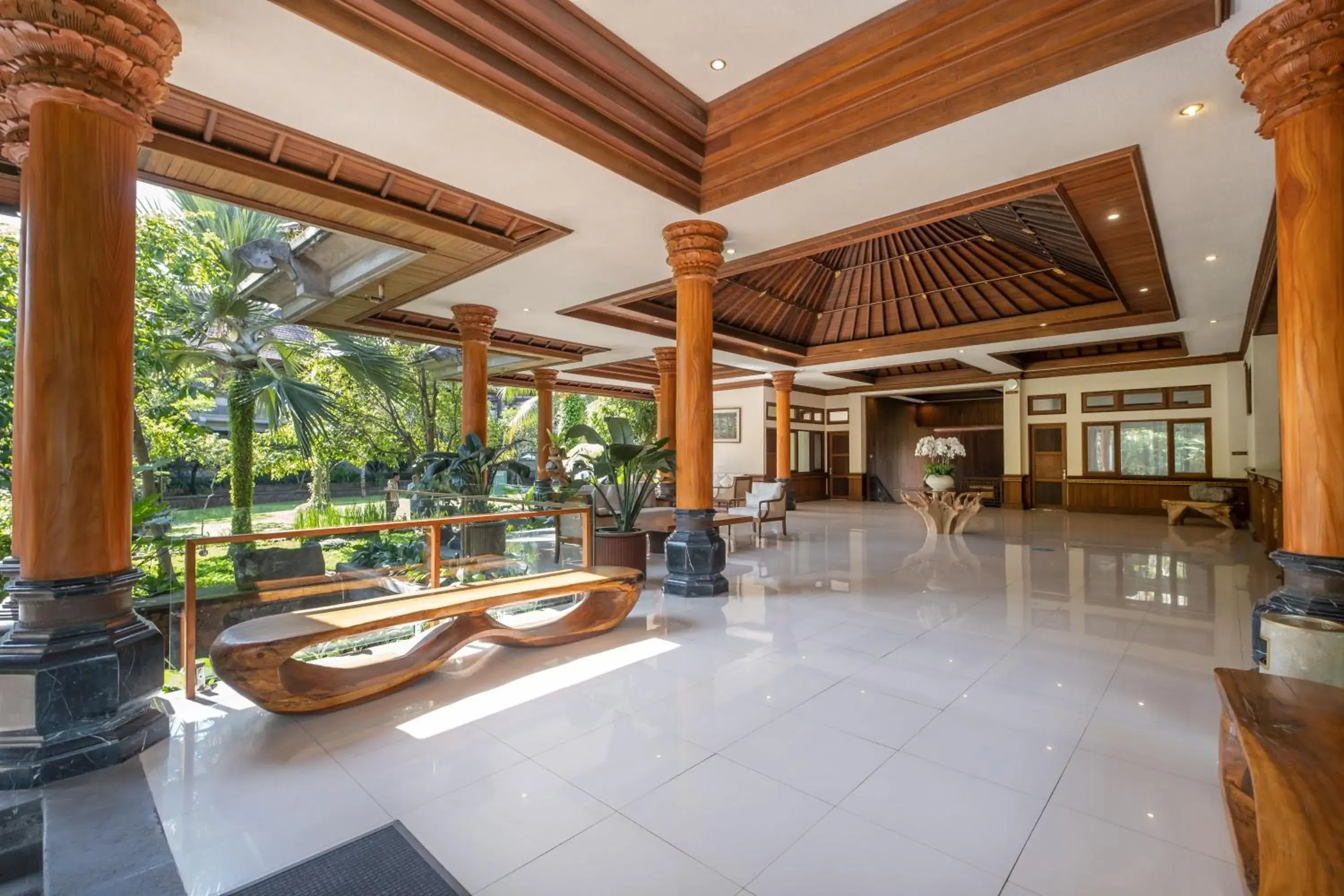 Lobby or reception in Bhuwana Ubud Hotel and Farm Lobby or reception in Bhuwana Ubud Hotel and Farm