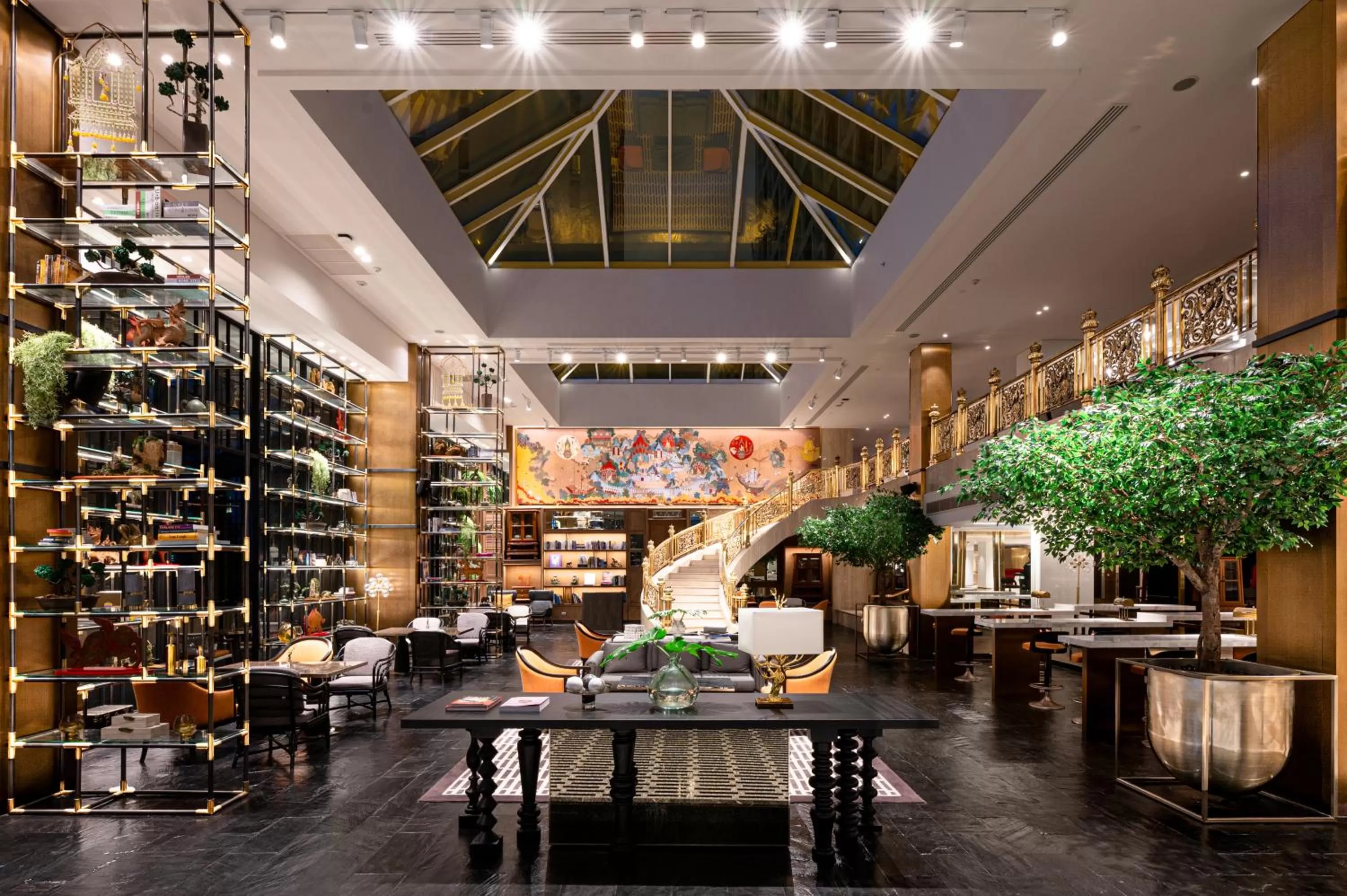 Lobby or reception in Montien Hotel Surawong Bangkok