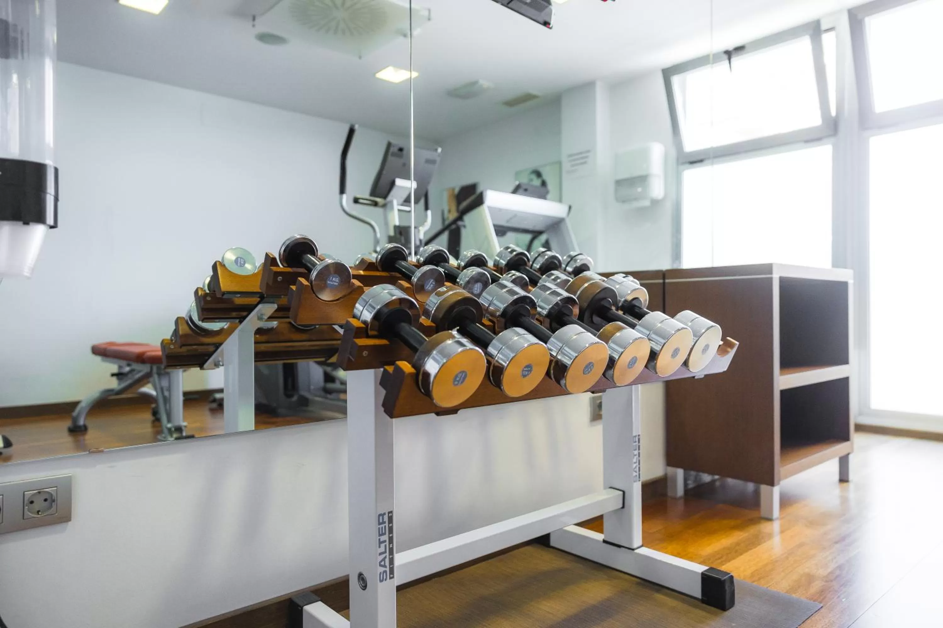 Fitness centre/facilities in Hotel Veracruz Plaza & Spa