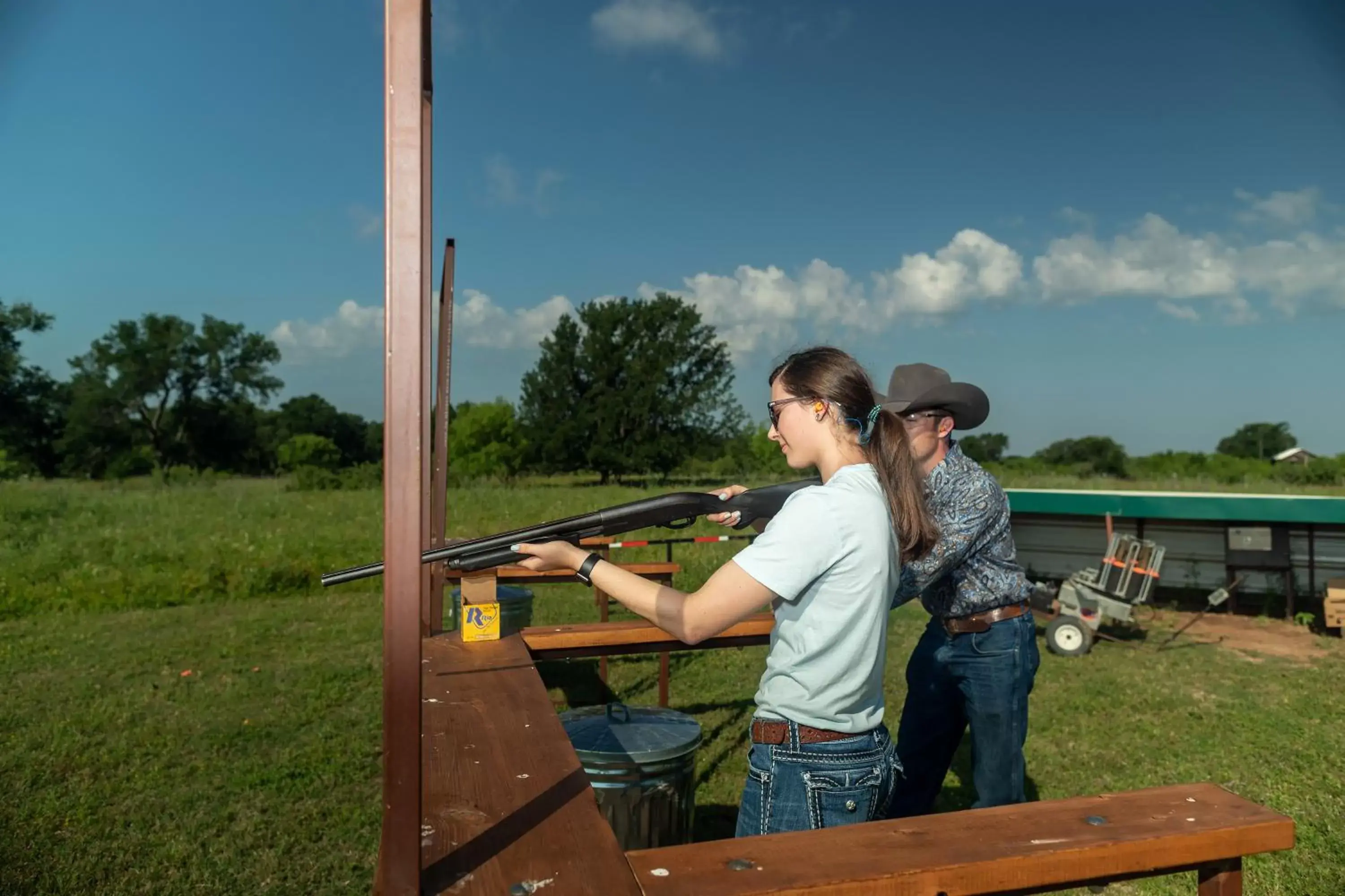 People in Wildcatter Ranch and Resort