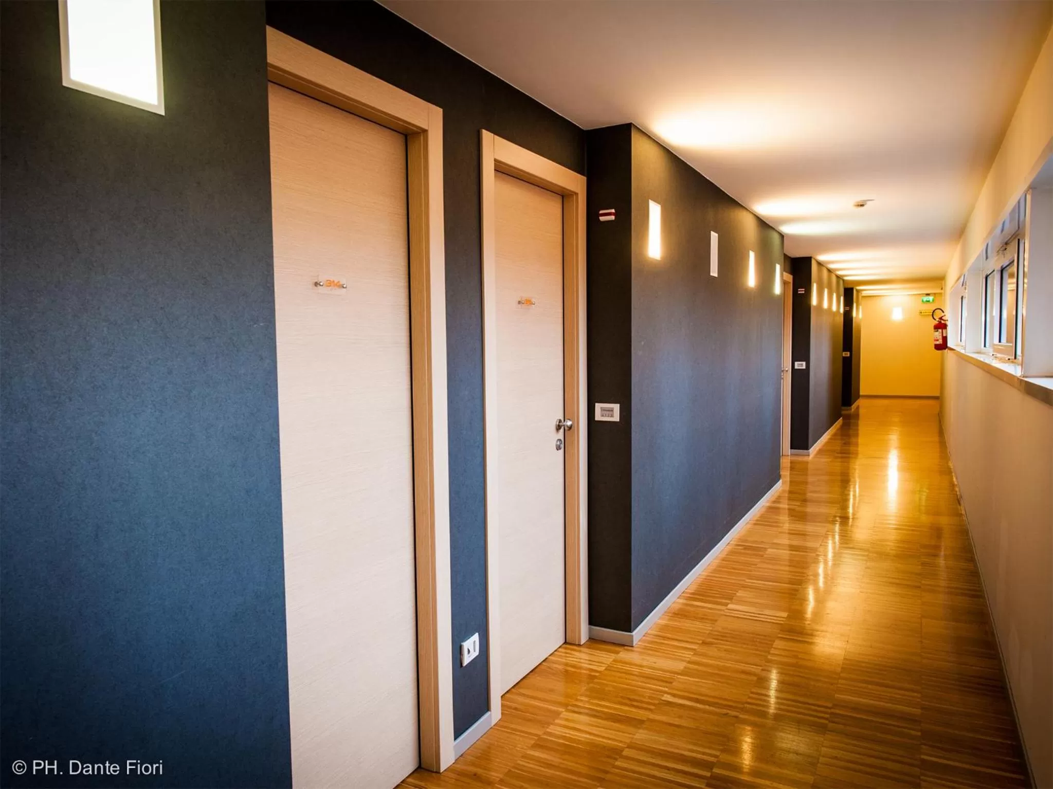 Decorative detail in Schio Hotel