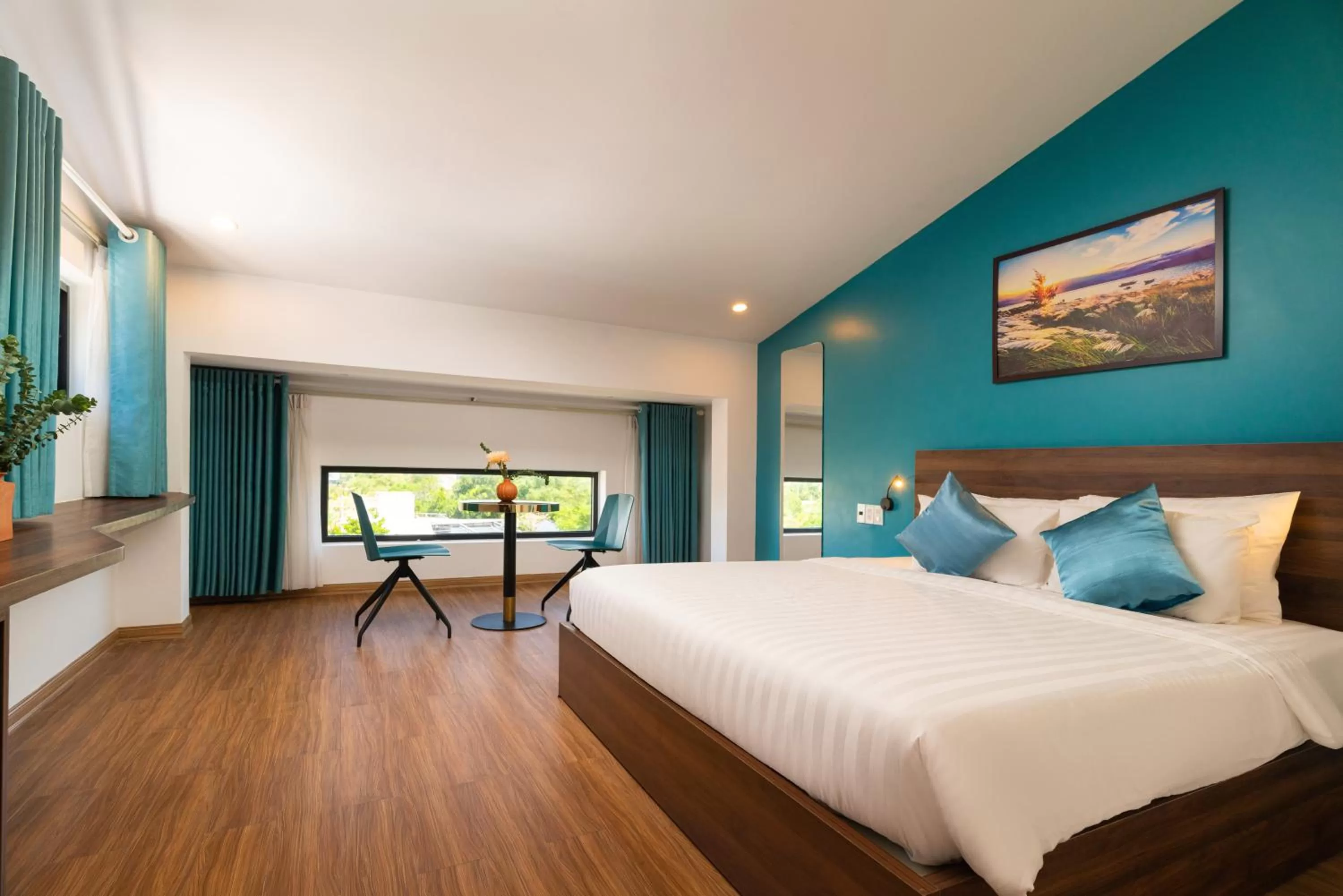 Bed in Hoianese Pool & Sunset Hotel - Cultural Experiential Hotel