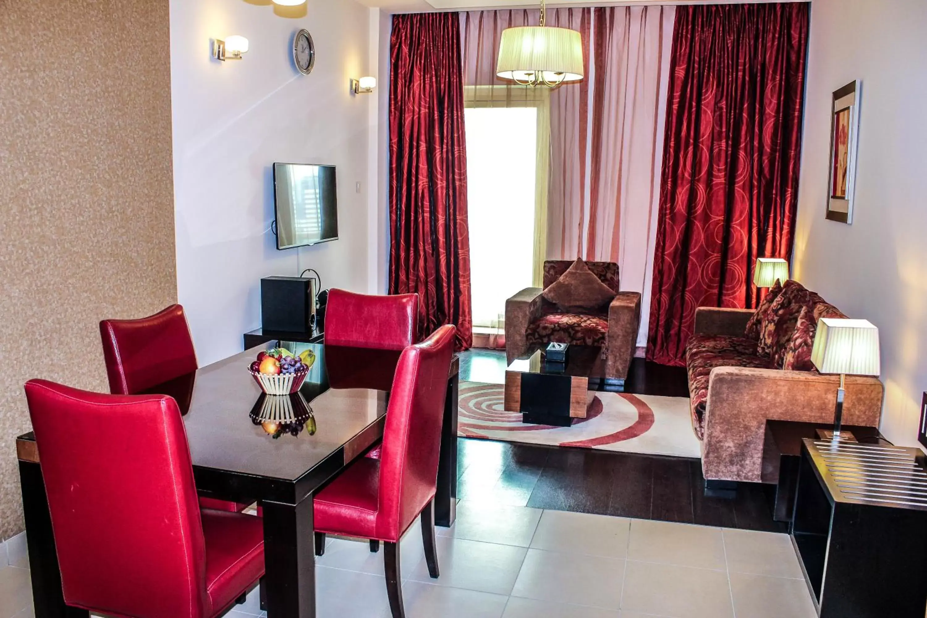 Living room, Seating Area in Dunes Hotel Apartment Oud Metha, Bur Dubai