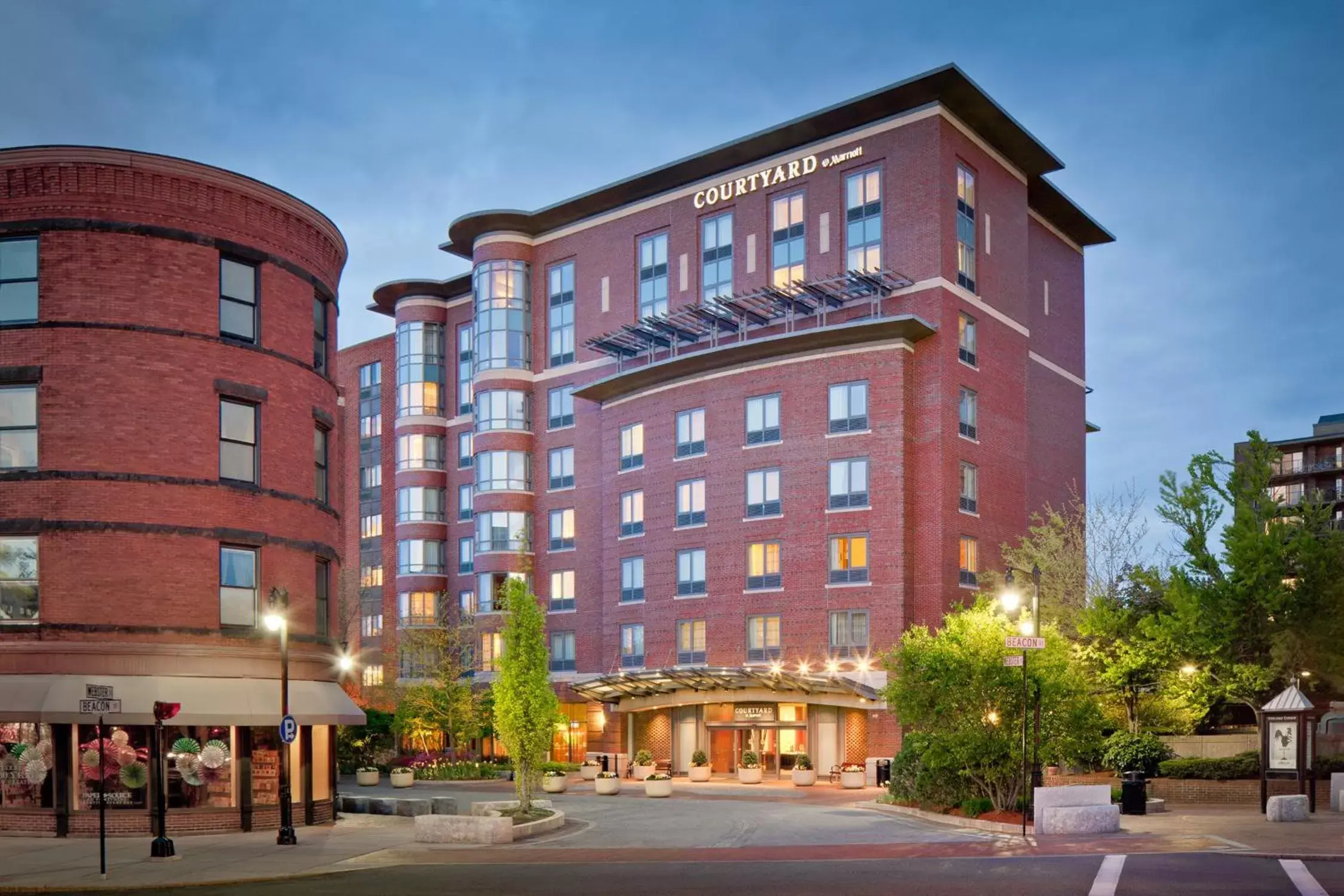 Property Building in Courtyard by Marriott Boston Brookline