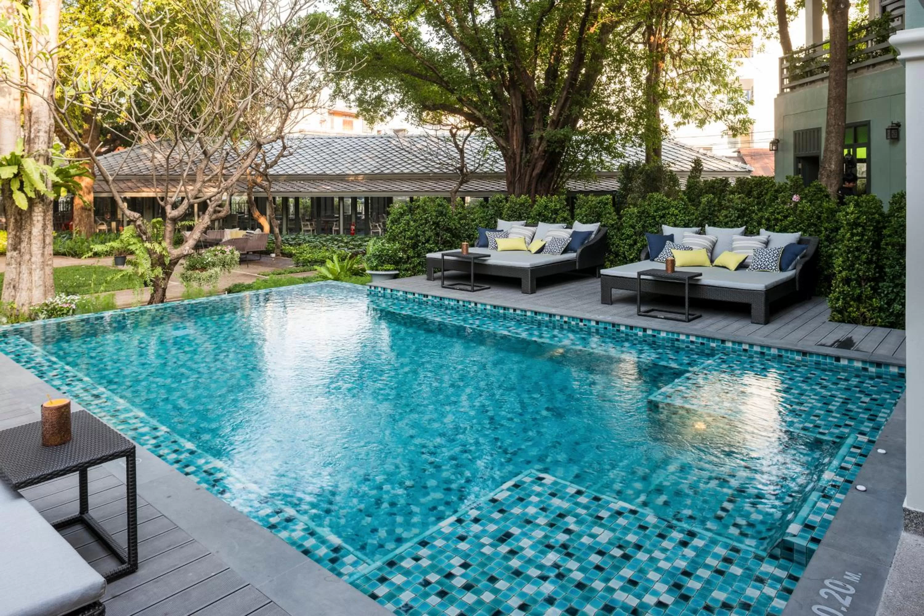 Swimming pool in The Raweekanlaya Bangkok Wellness Cuisine Resort