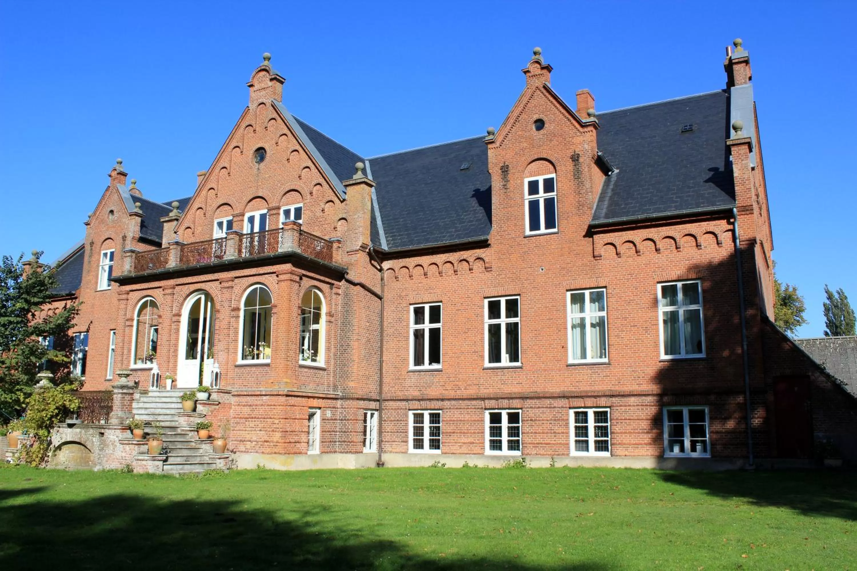 Property Building in Ny Kirstineberg Gods Bed & Breakfast