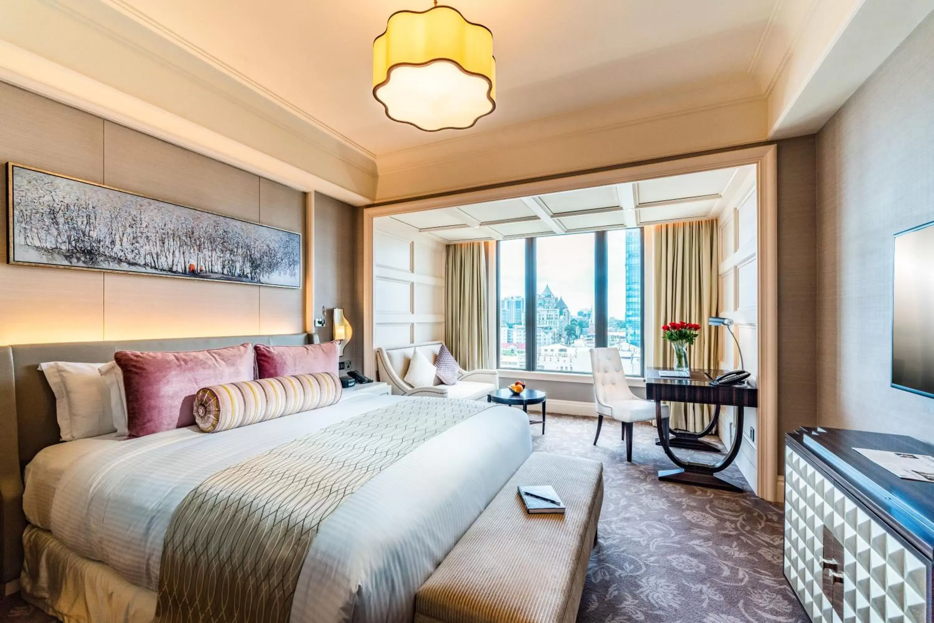 Bedroom in Caravelle Saigon