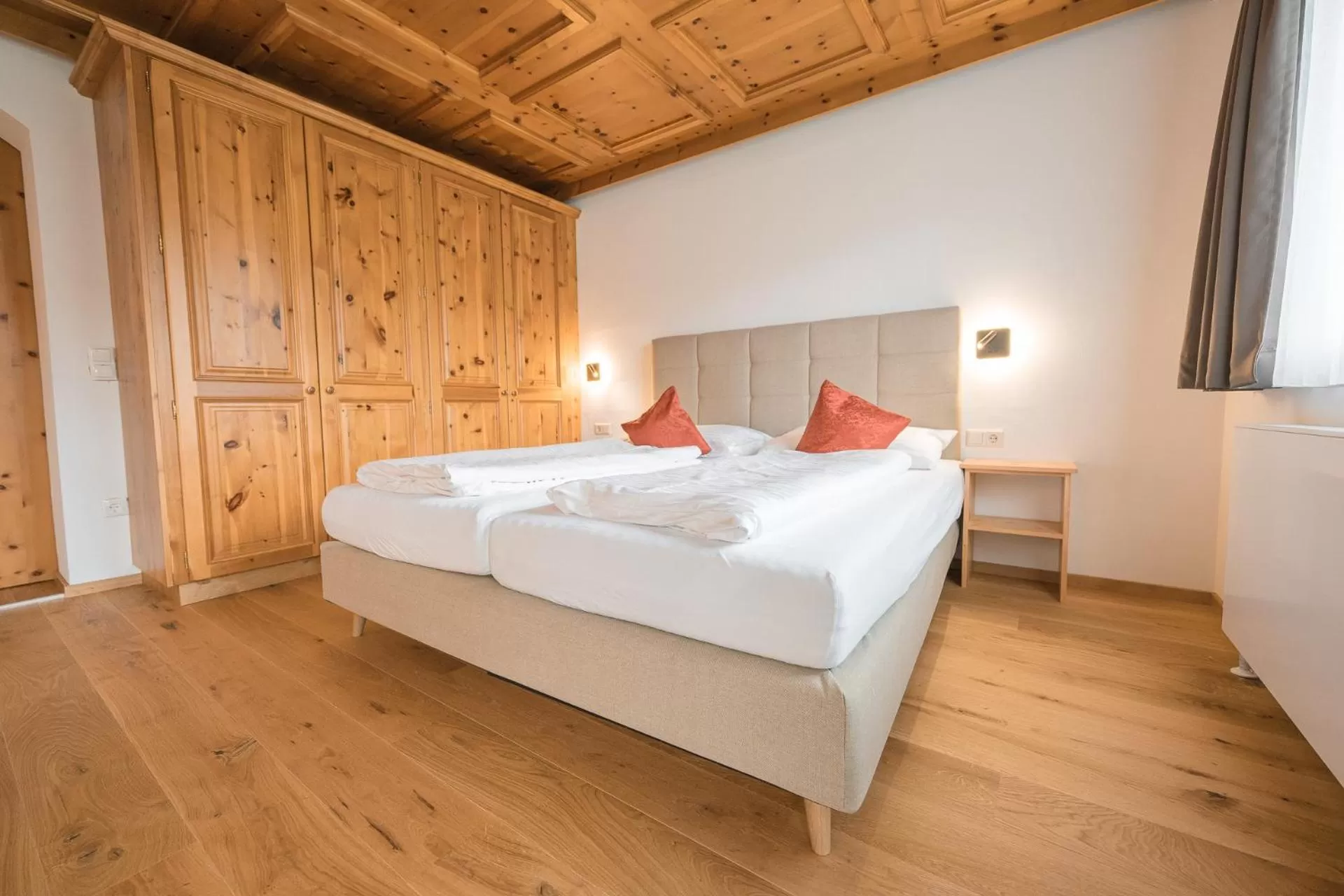 Bed in Hotel Schartner