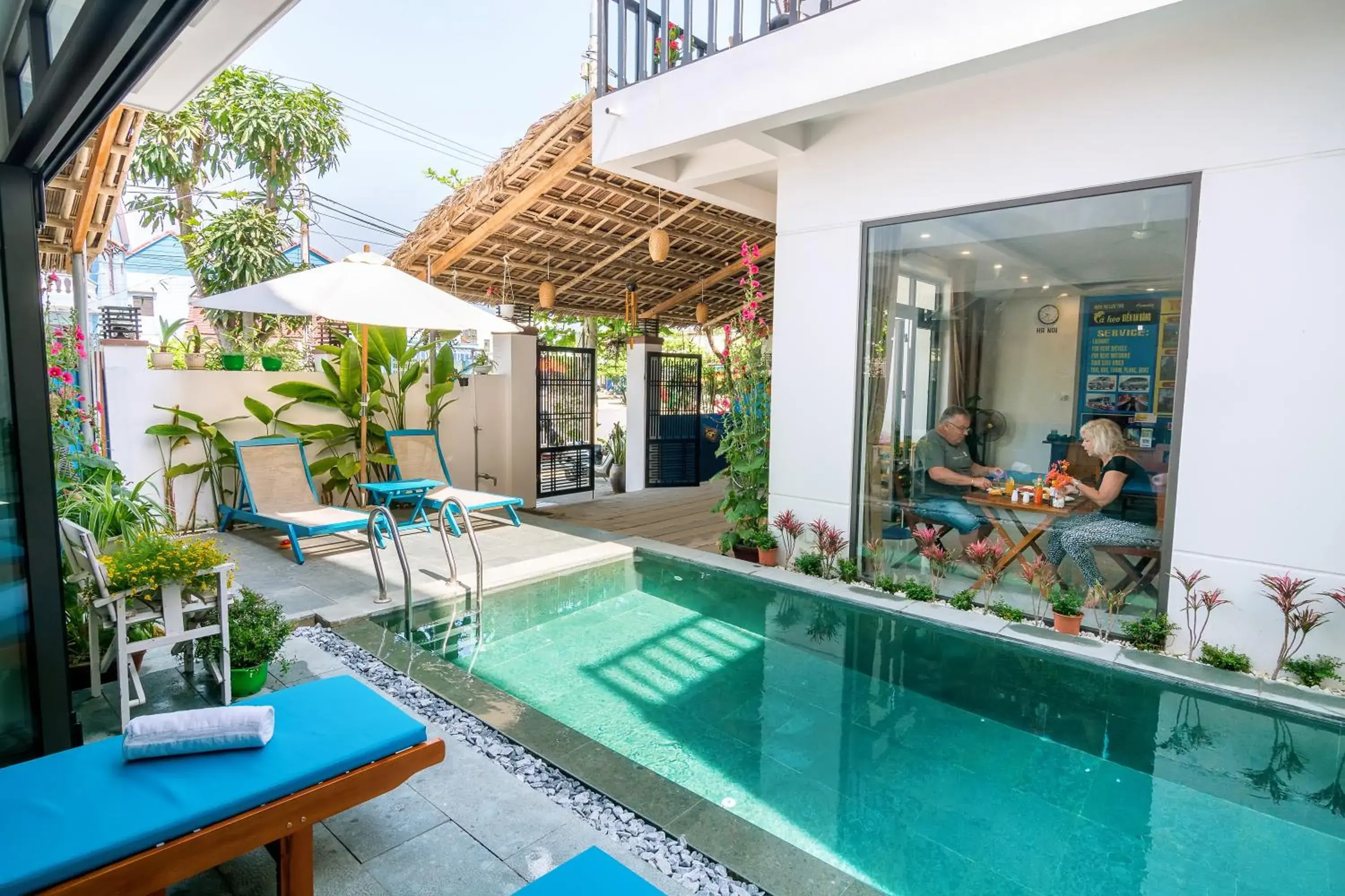 Swimming Pool in An Bang Beach Dolphin Homestay