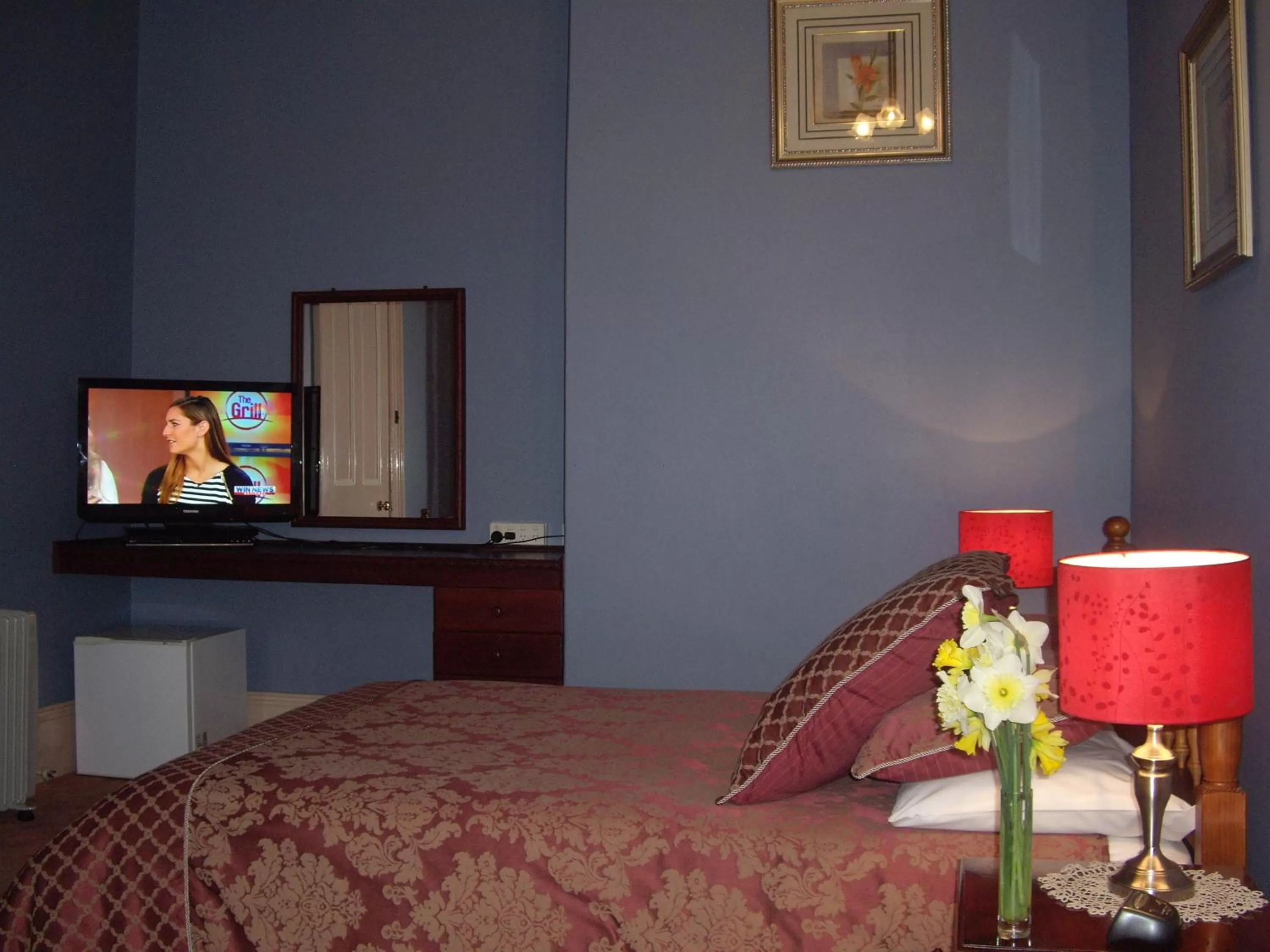 Decorative detail, Bed in Lucinda B&B