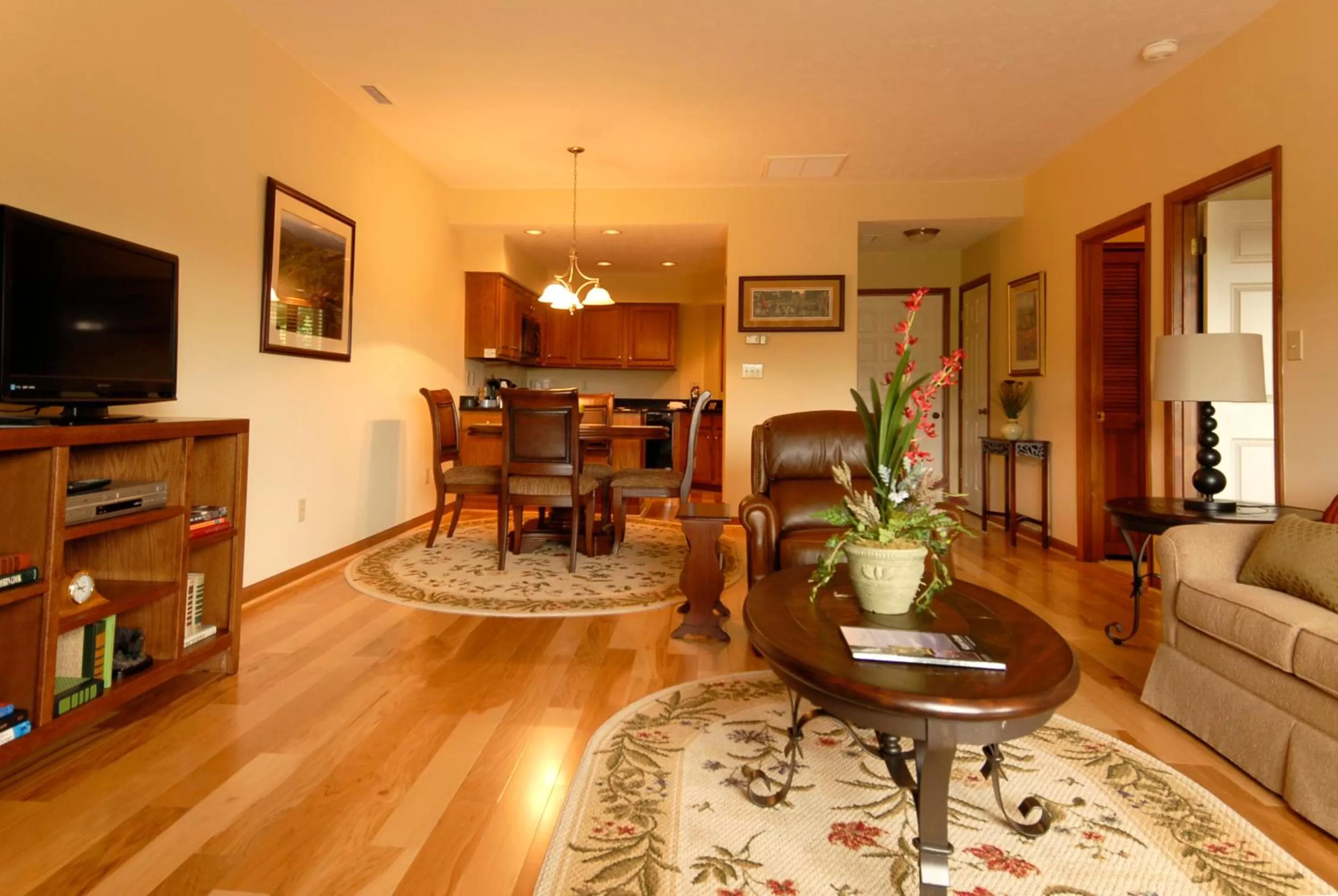 Living room, Seating Area in Chetola Resort Condominiums