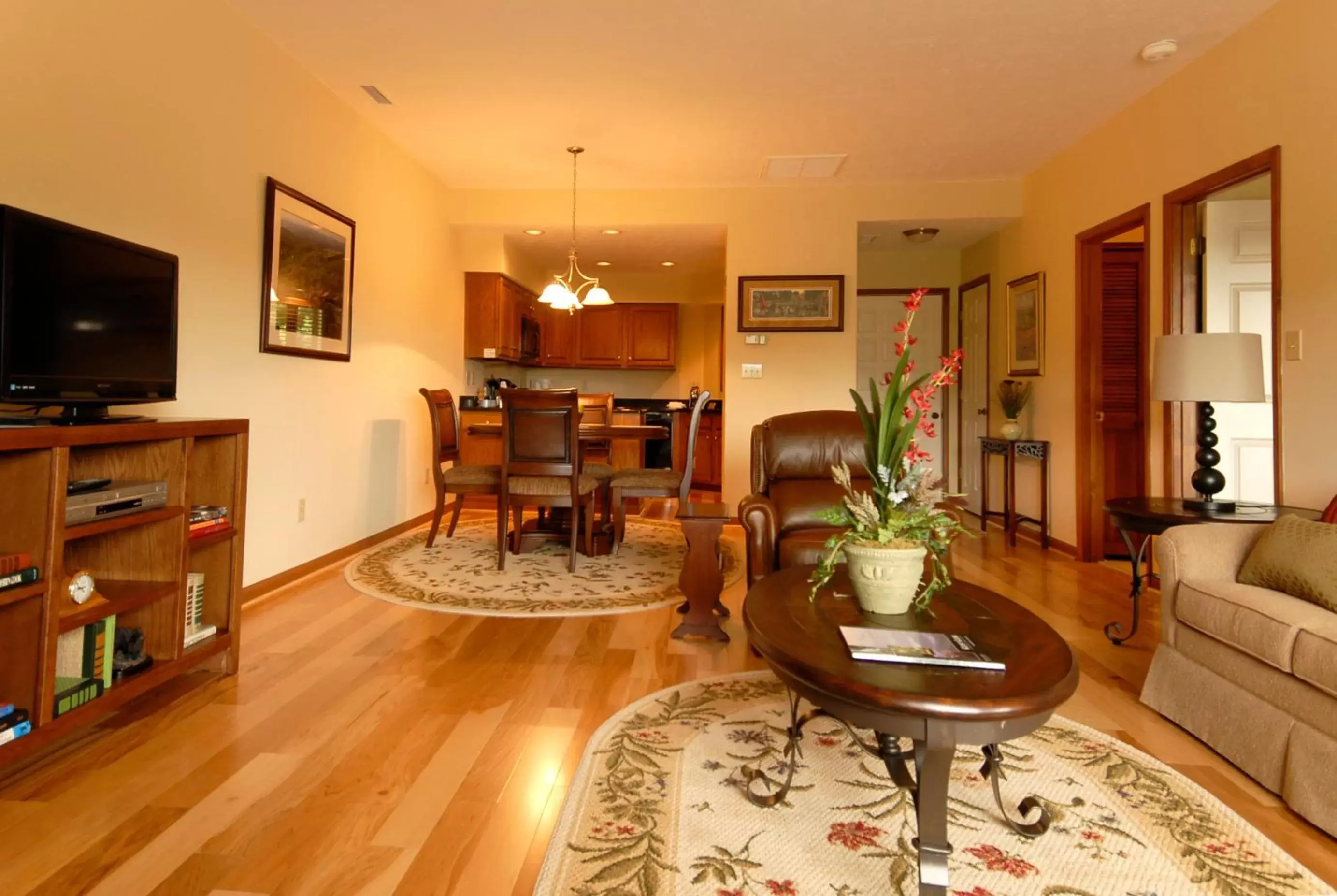 Living room, Seating Area in Chetola Resort Condominiums