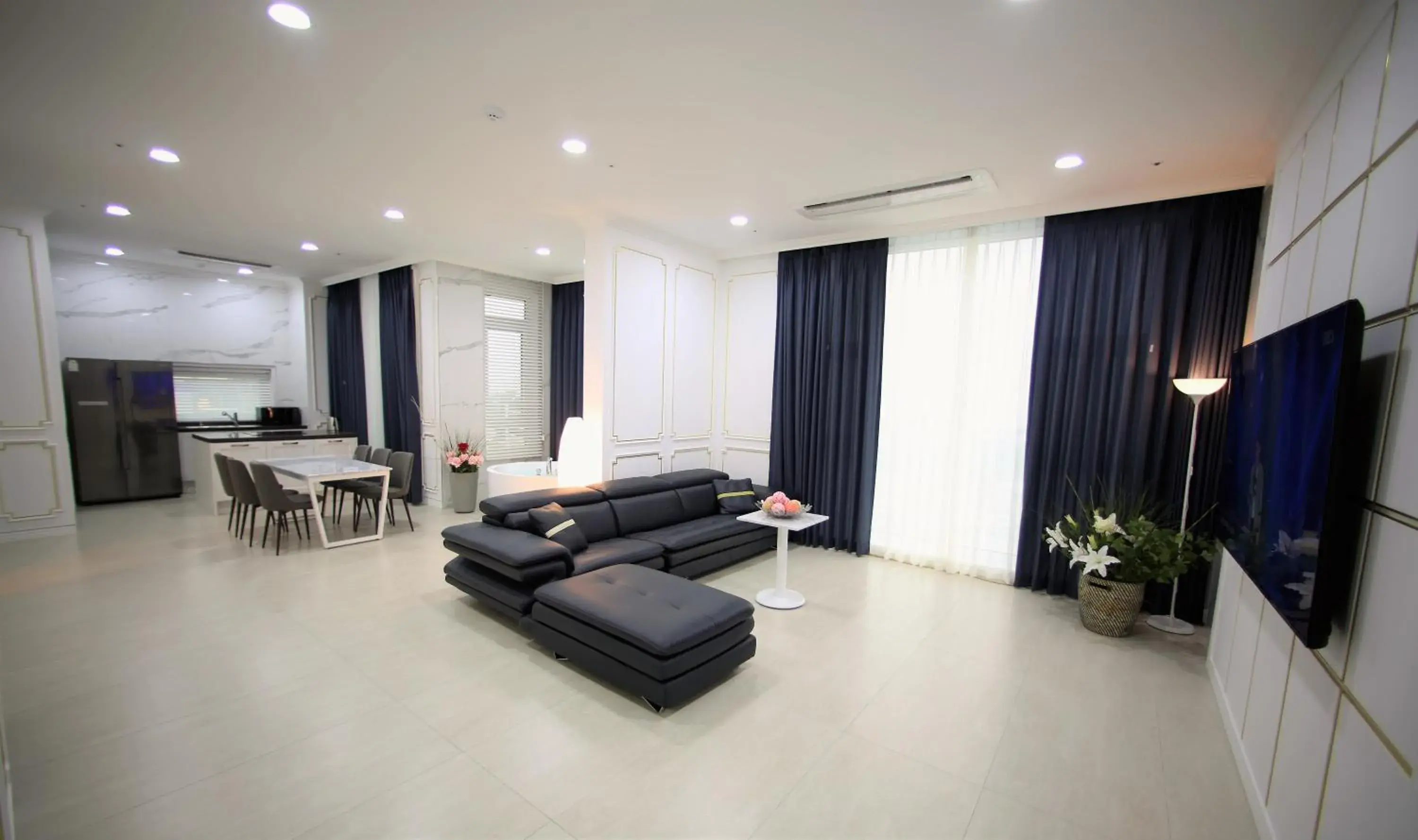 Living room in Gladsheim Hotel Living room in Gladsheim Hotel