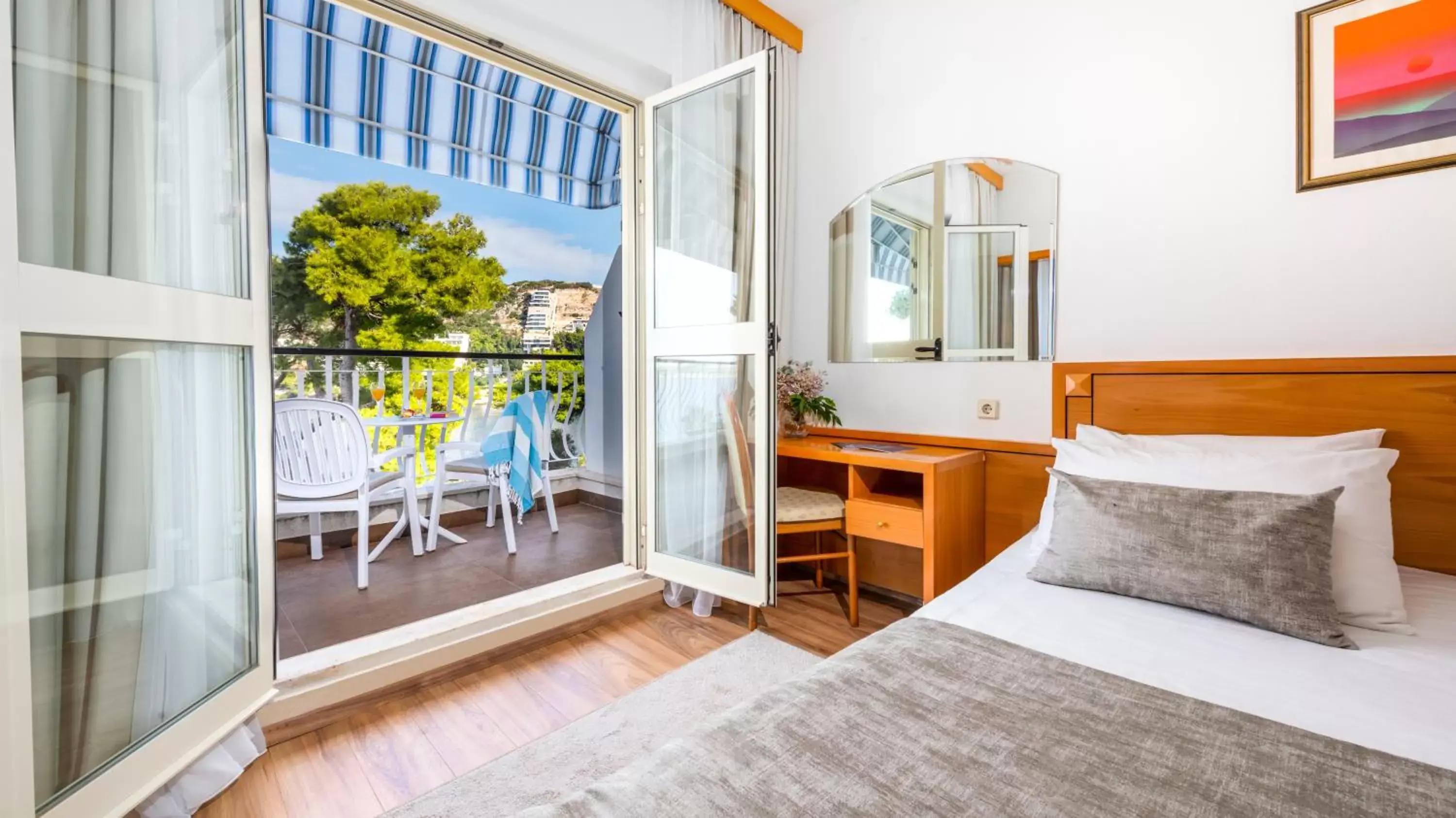 Bed in Hotel Splendid Bed in Hotel Splendid