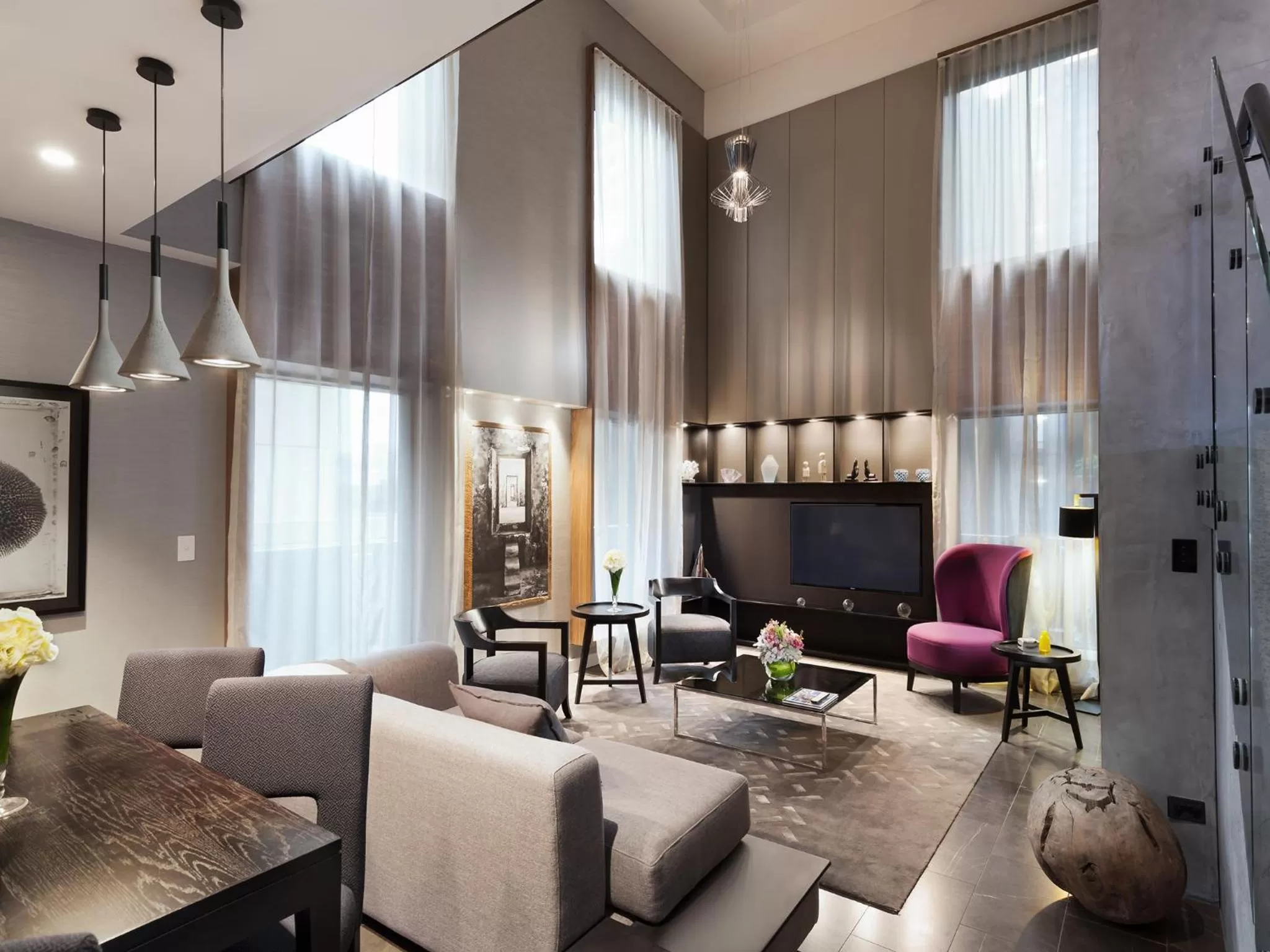 Living room in Stamford Plaza Melbourne