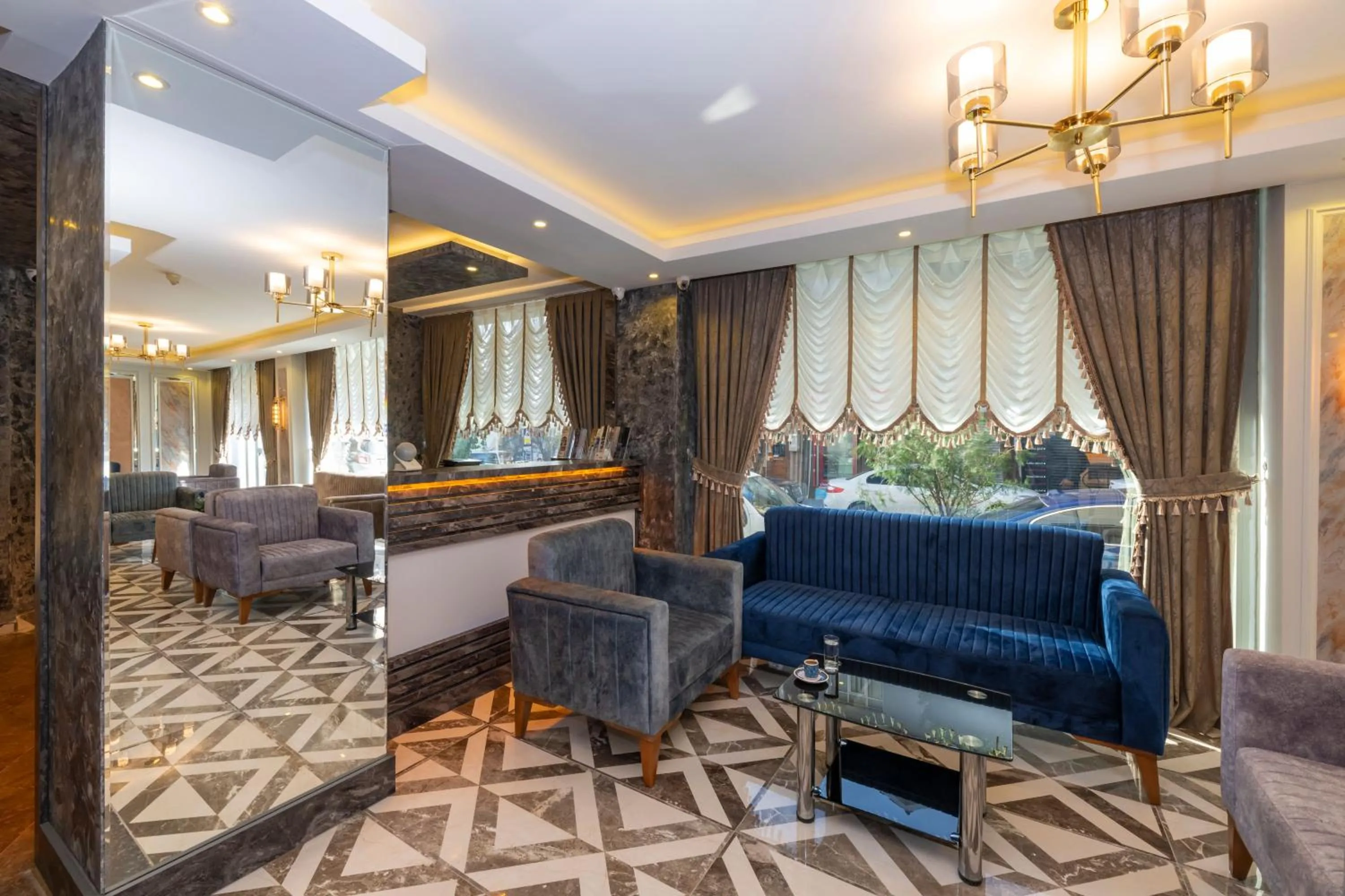 Lobby or reception in Hotel Yesilpark