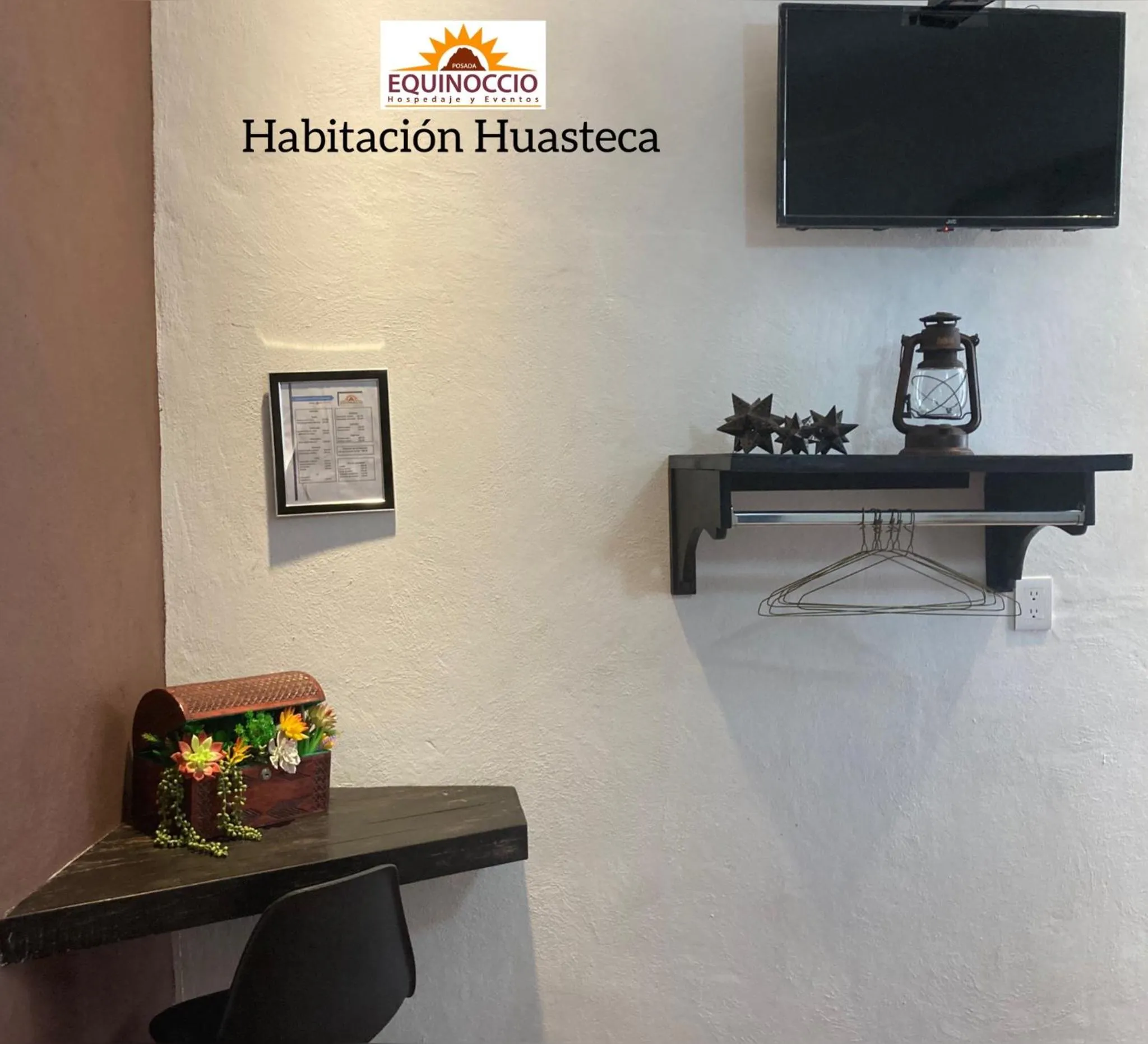 Bedroom in Posada Equinoccio