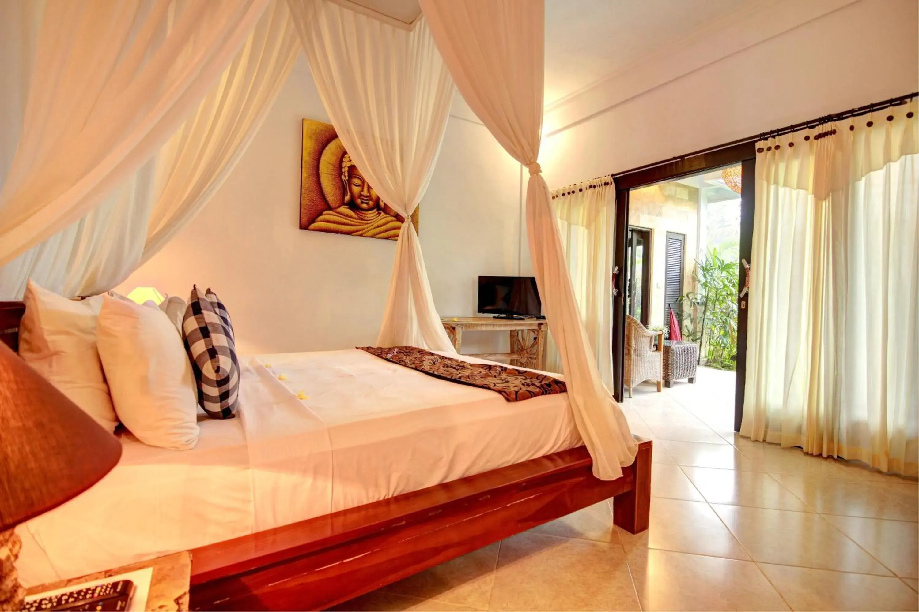 Bedroom, Bed in Bali Dream Resort Ubud by Mahaputra