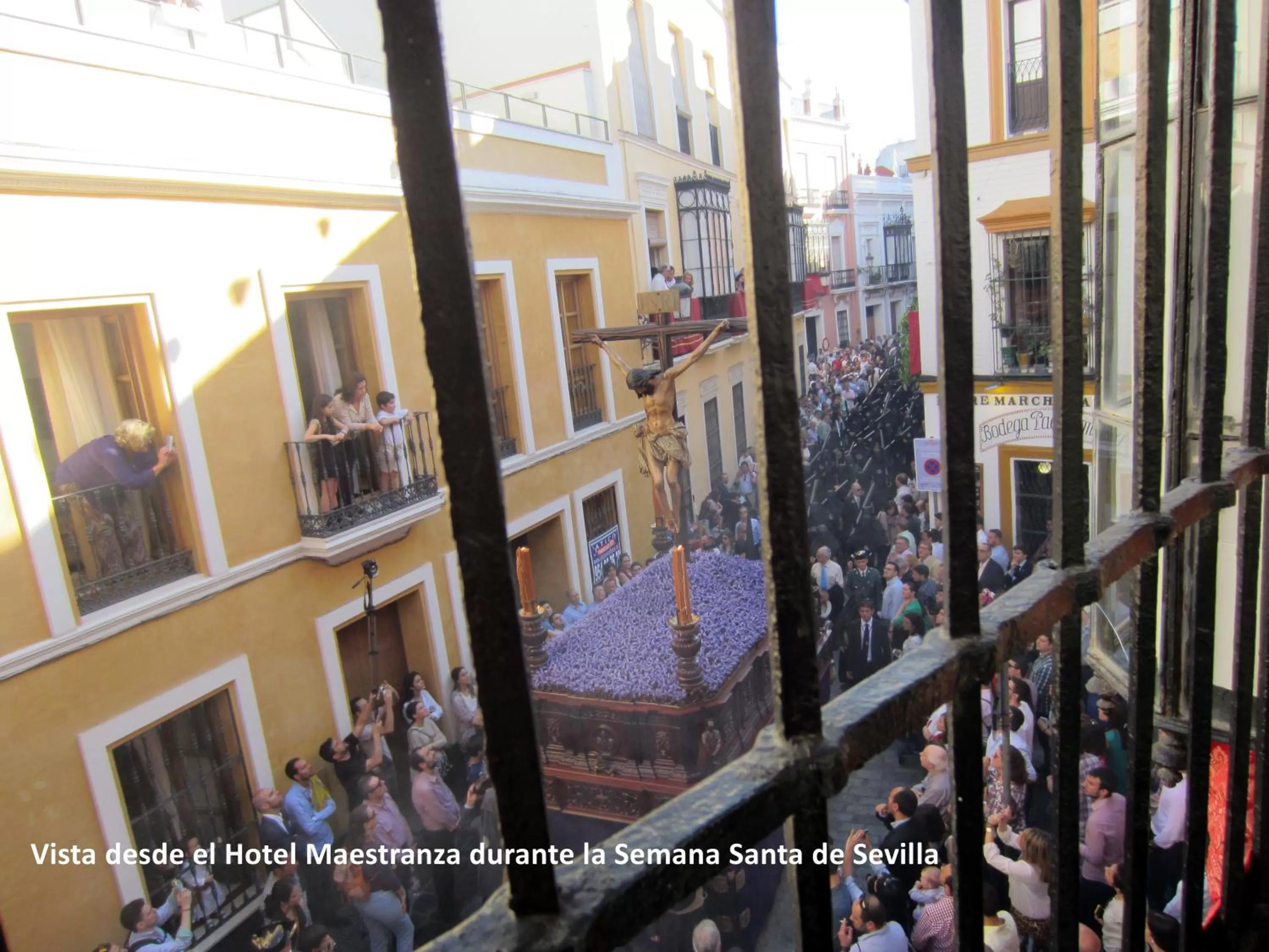 City view in Hotel Maestranza